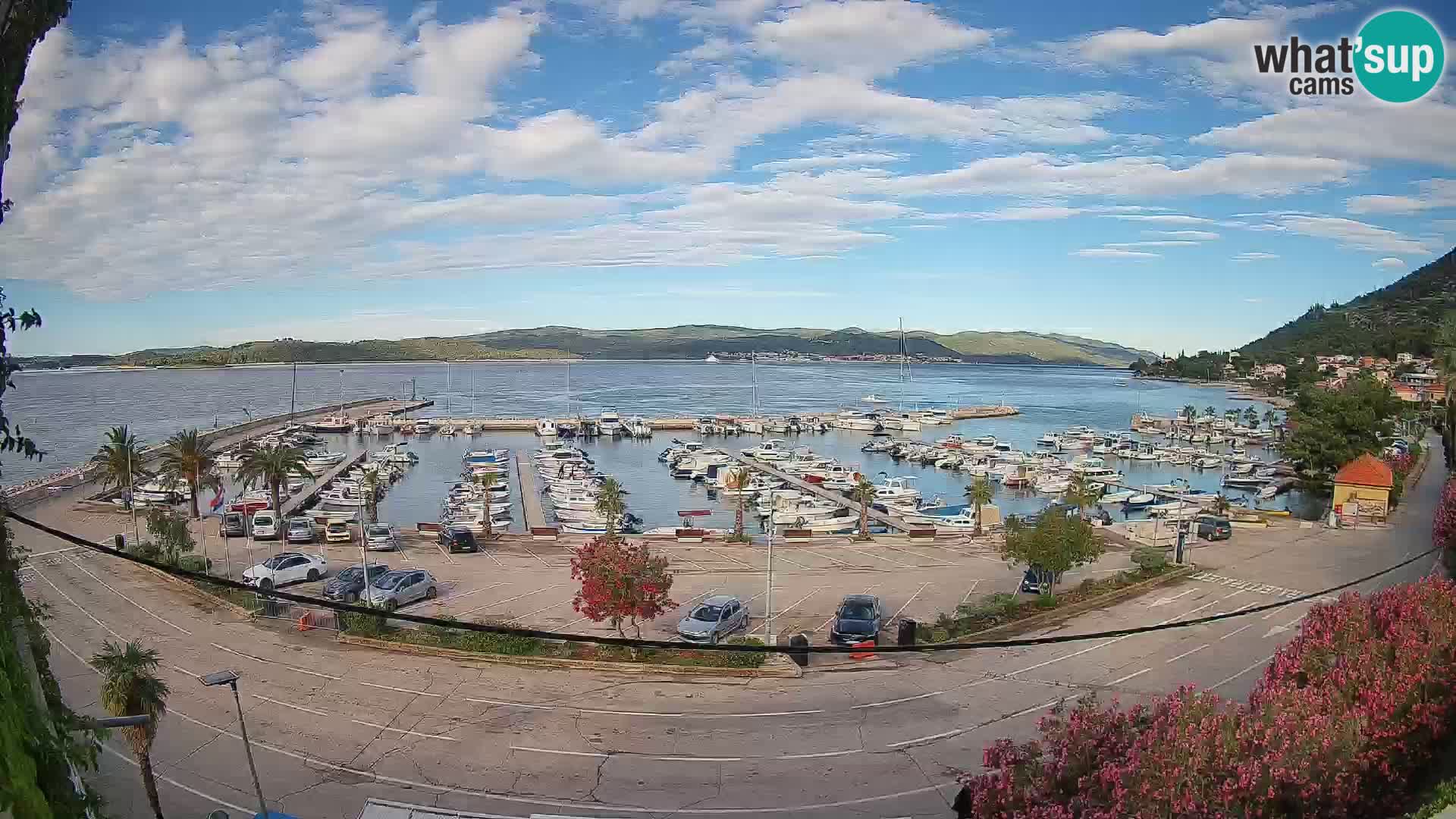 Webcam Orebić Riva – Ferry to Korčula Live