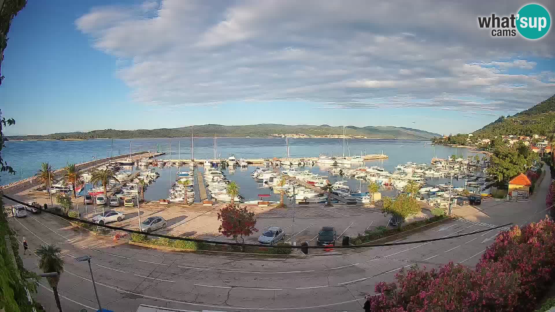 Webcam Orebić Riva – Ferry vers Korčula en direct