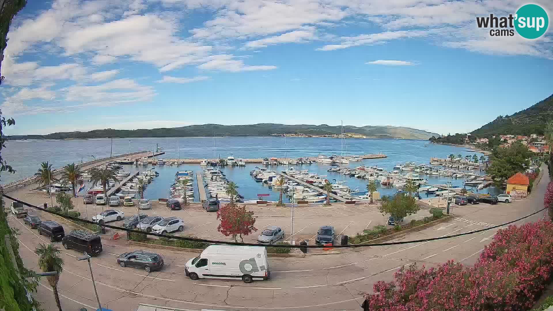 Webcam Orebić Riva – Ferry vers Korčula en direct