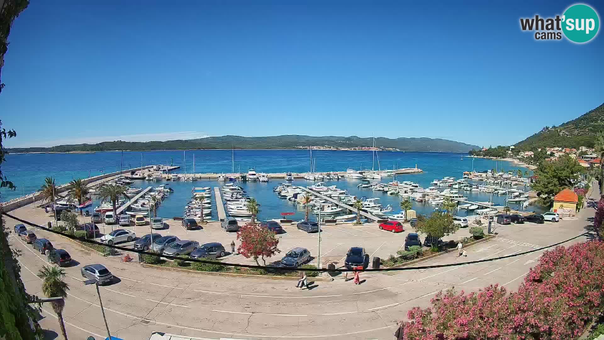 Webcam Orebić Riva – Ferry vers Korčula en direct
