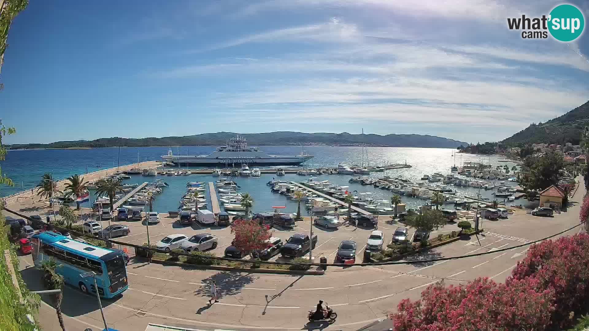 Webcam Sabbioncello Riva – Traghetto per Curzola in diretta