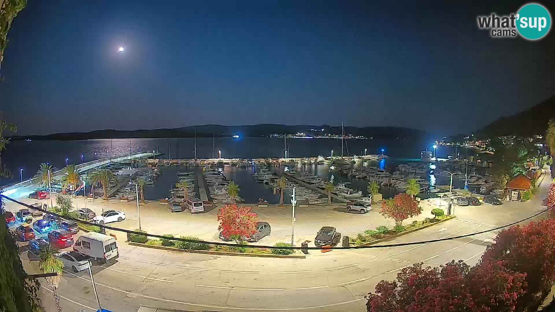 Webcam Orebić Riva – Ferry to Korčula Live