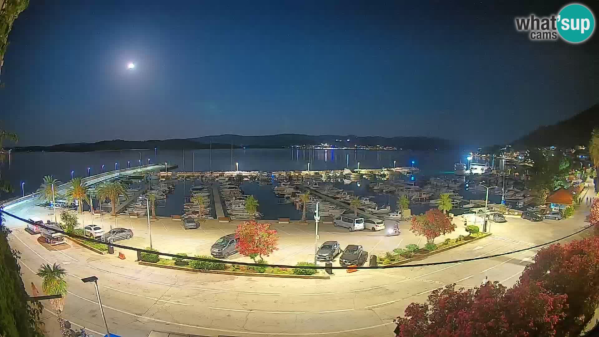 Webcam Orebić Riva – Ferry to Korčula Live