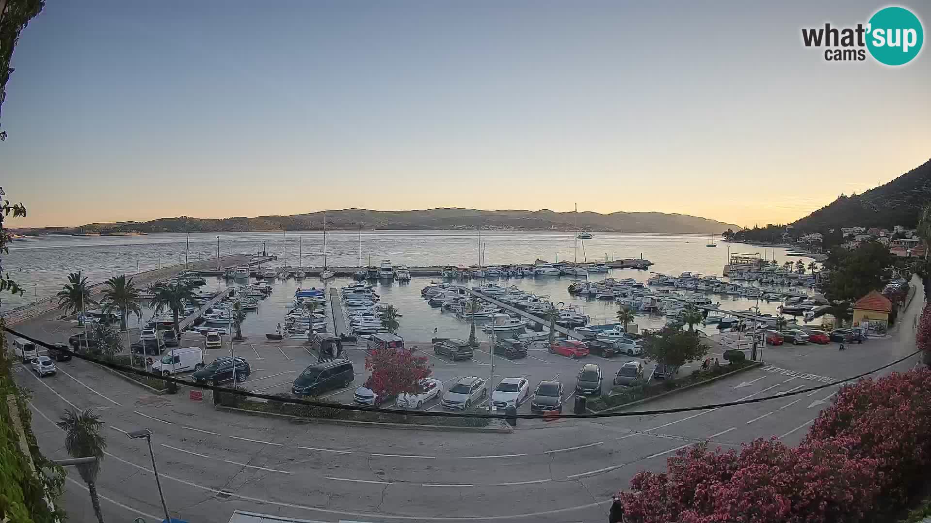 Webcam Orebić Riva – Ferry to Korčula Live