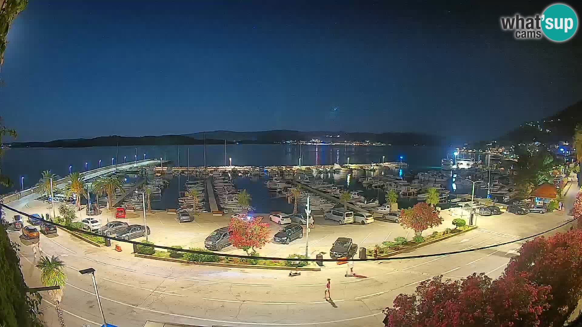 Webcam Orebić Riva – Ferry vers Korčula en direct