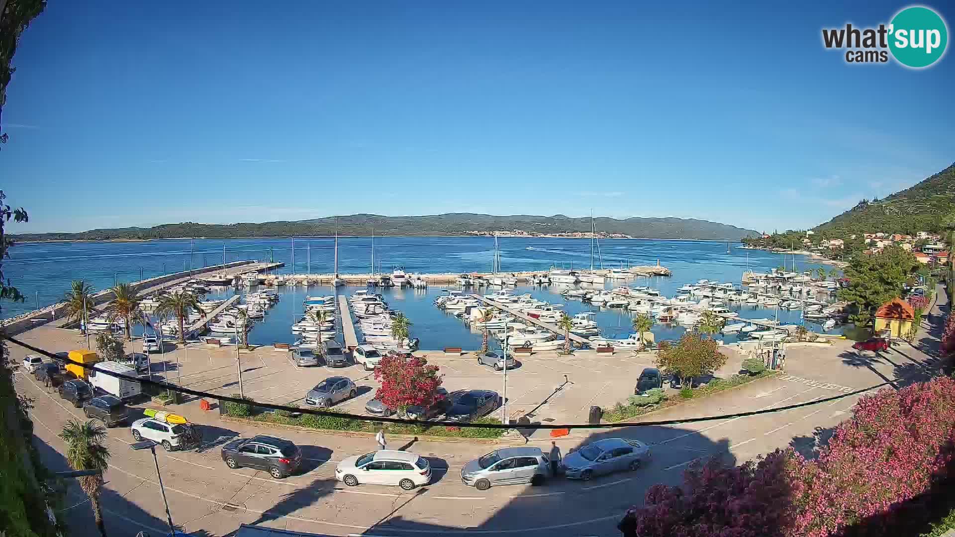 Webcam Orebić Riva – Ferry vers Korčula en direct