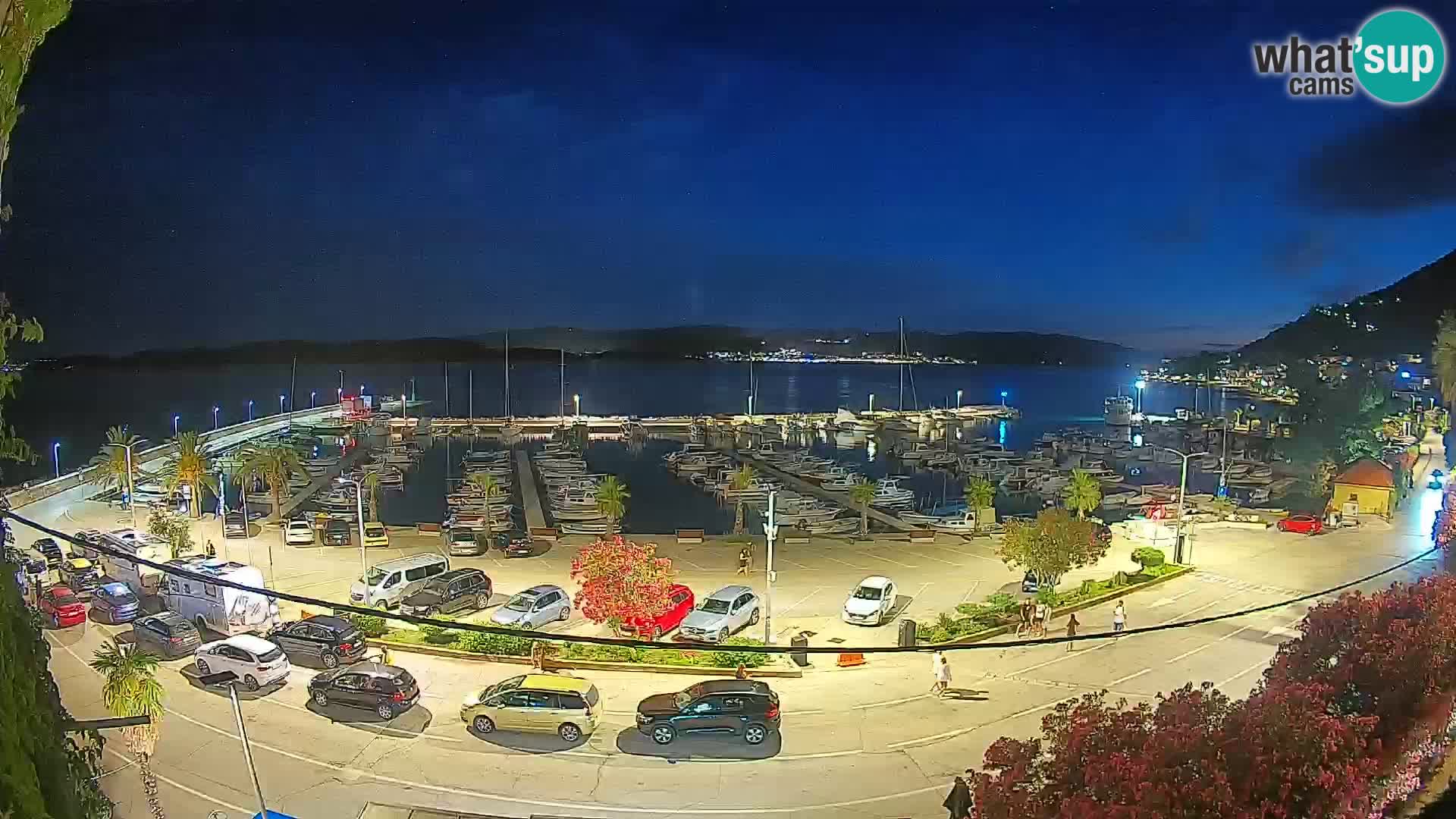 Webcam Orebić Riva – Ferry to Korčula Live