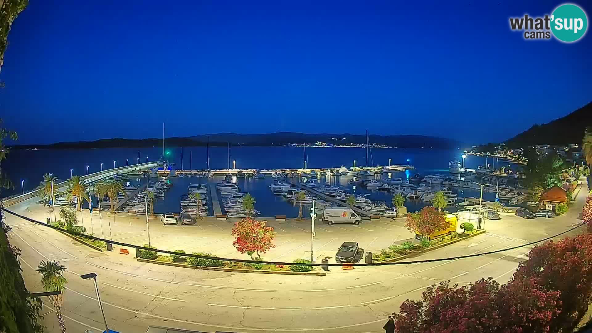 Webcam Orebić Riva – Ferry vers Korčula en direct