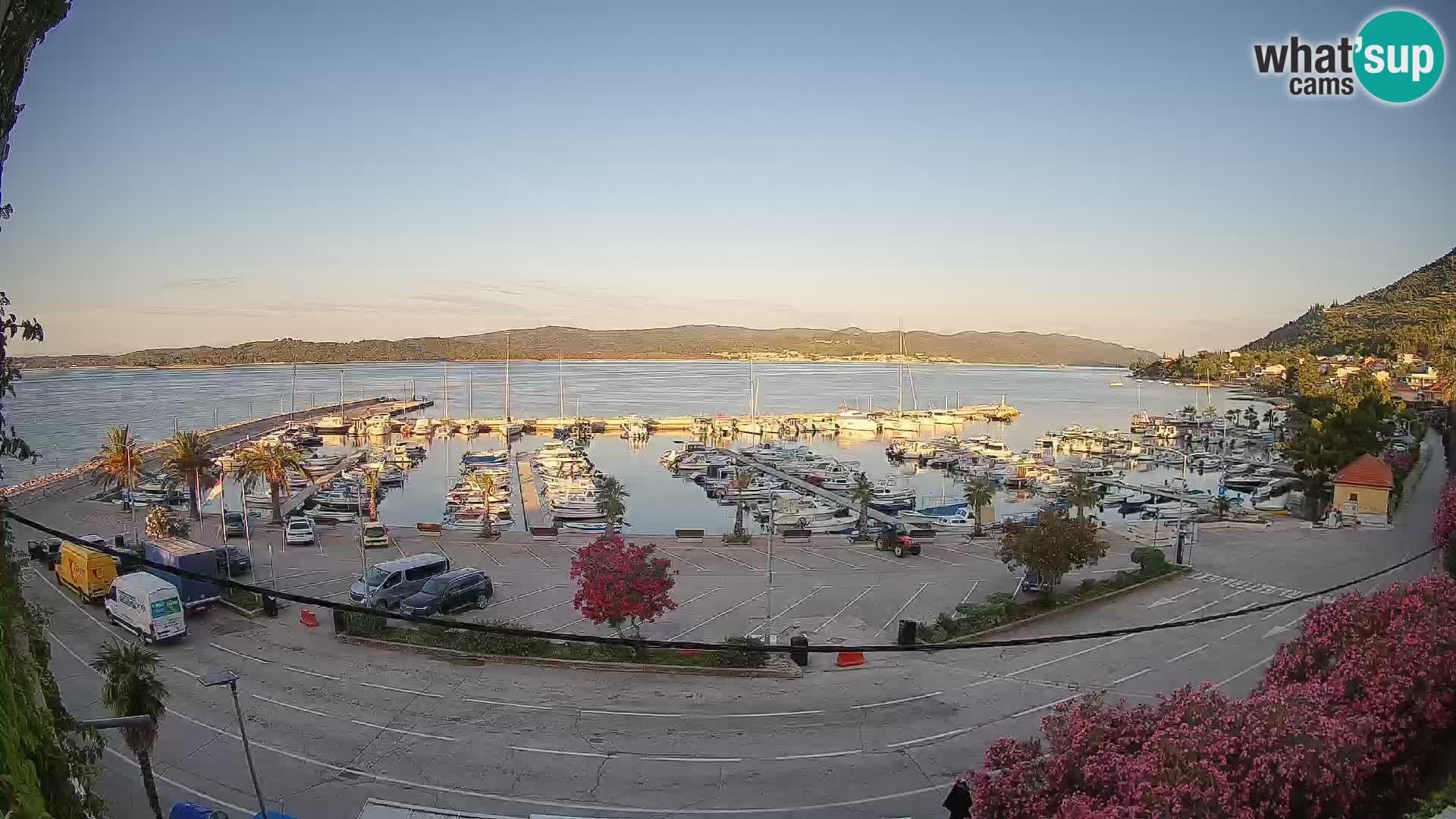 Webcam Orebić Riva – Ferry to Korčula Live