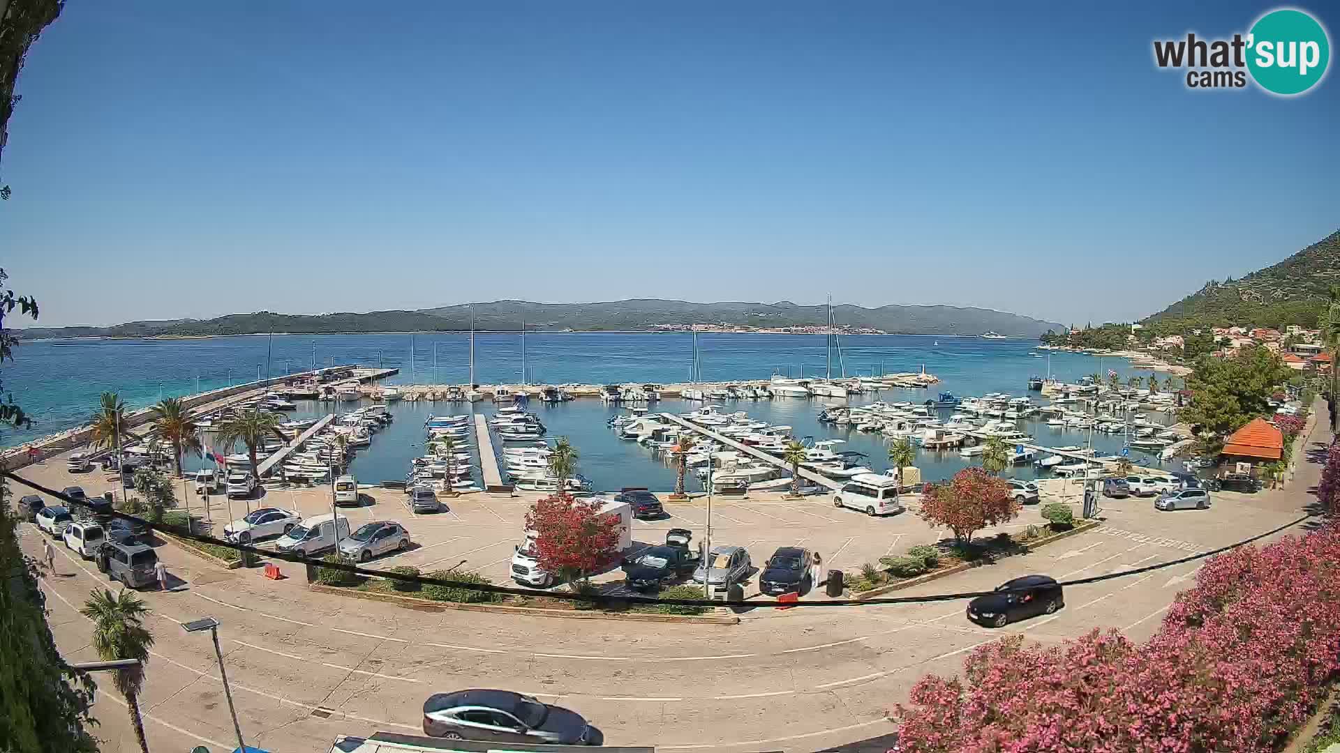 Webcam Orebić Riva – Ferry to Korčula Live