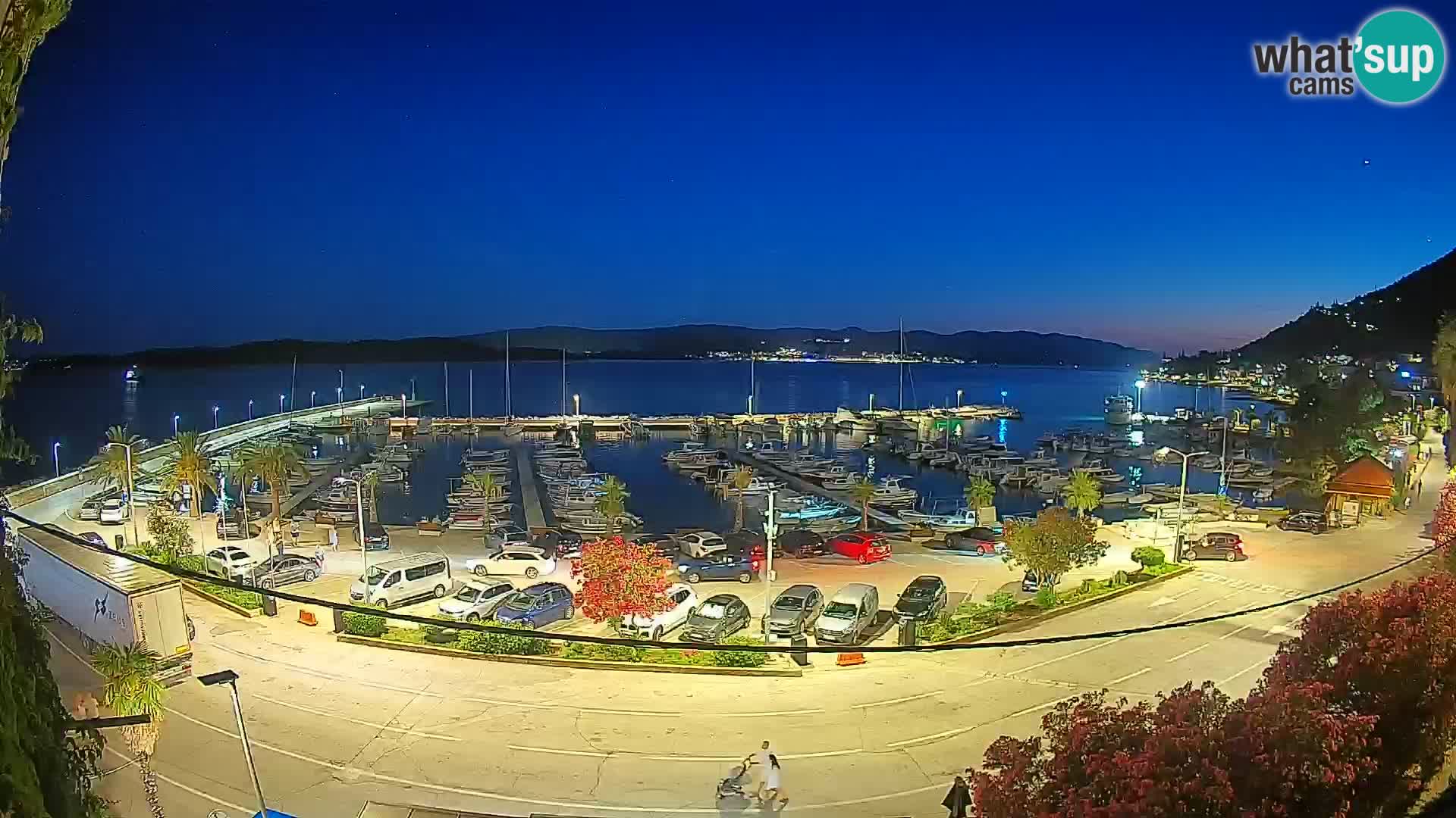 Webcam Orebić Riva – Ferry vers Korčula en direct