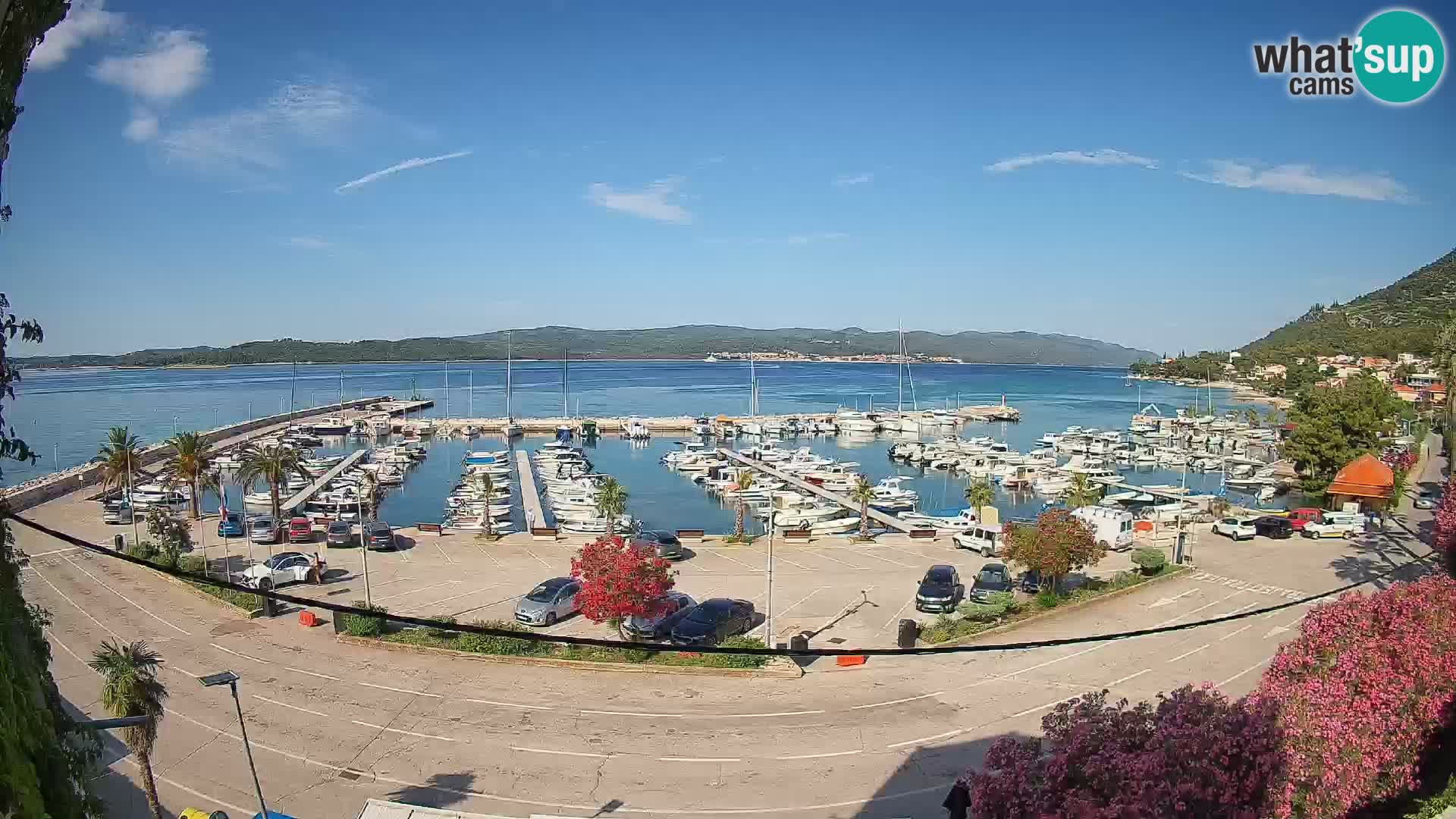 Webcam Orebić Riva – Ferry to Korčula Live