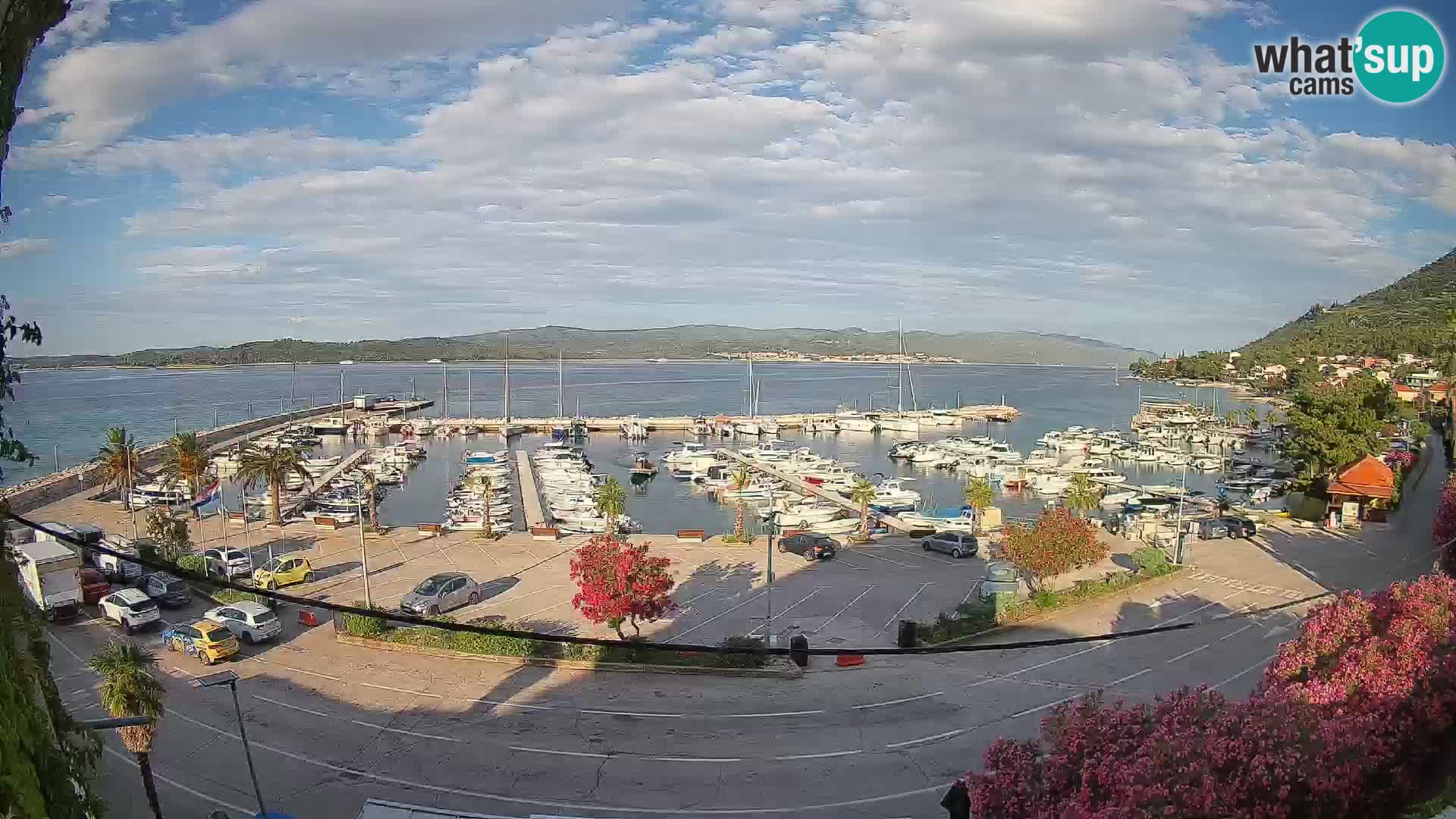 Webcam Orebić Riva – Ferry to Korčula Live