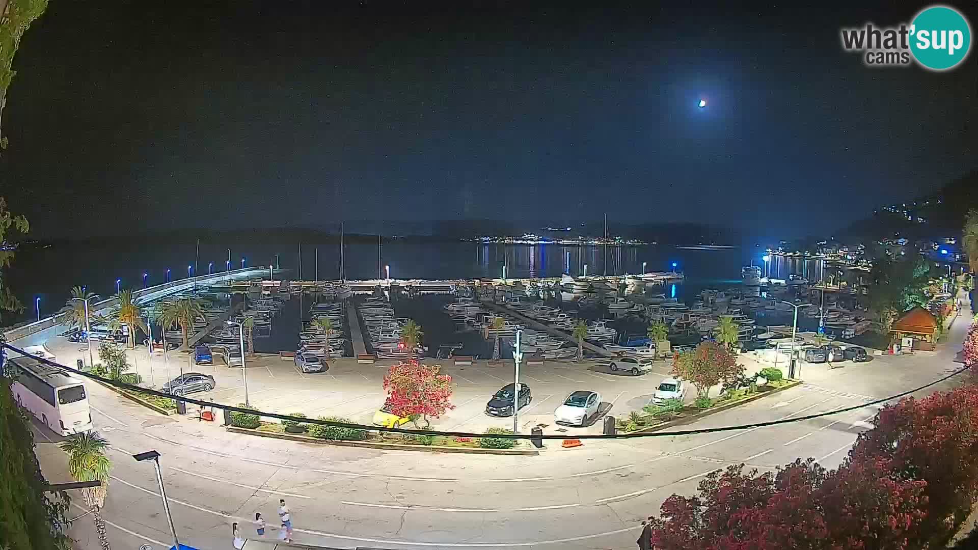 Webcam Orebić Riva – Ferry to Korčula Live