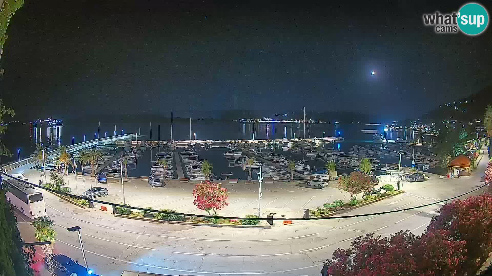 Webcam Orebić Riva – Ferry to Korčula Live