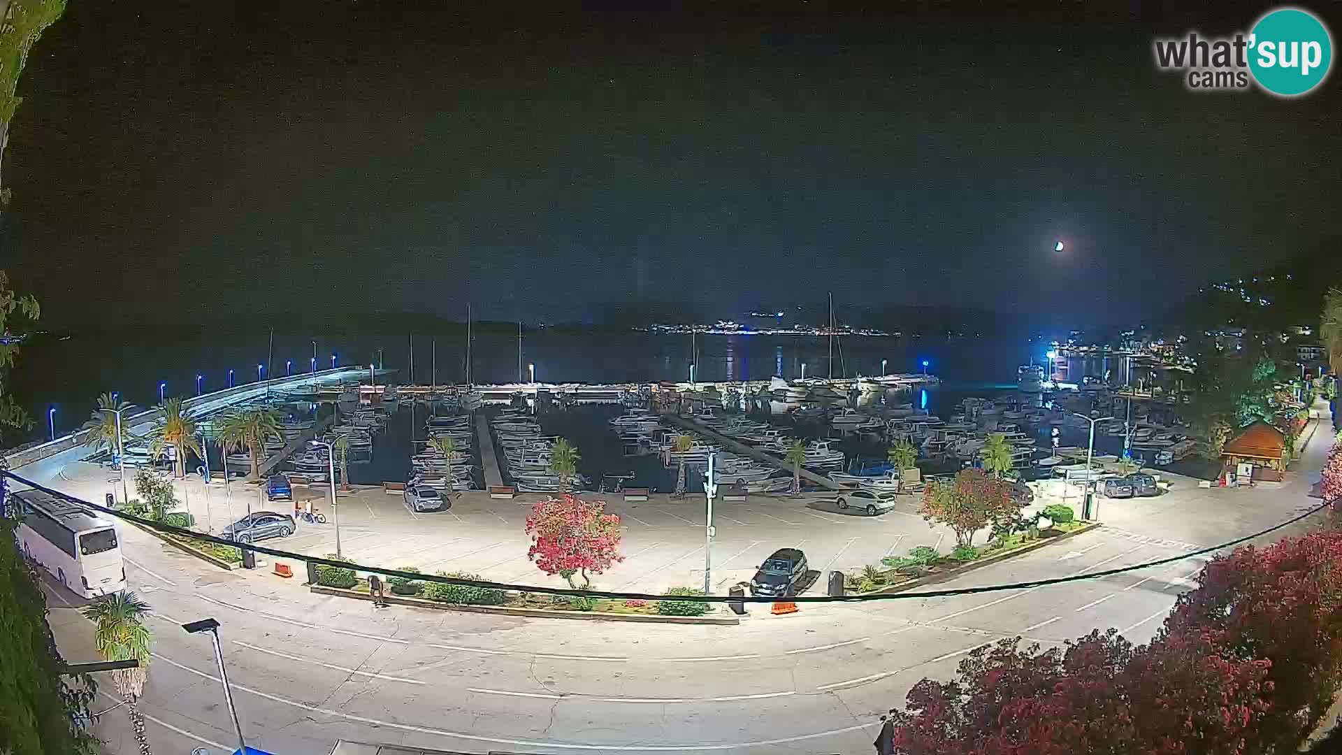 Webcam Orebić Riva – Ferry to Korčula Live