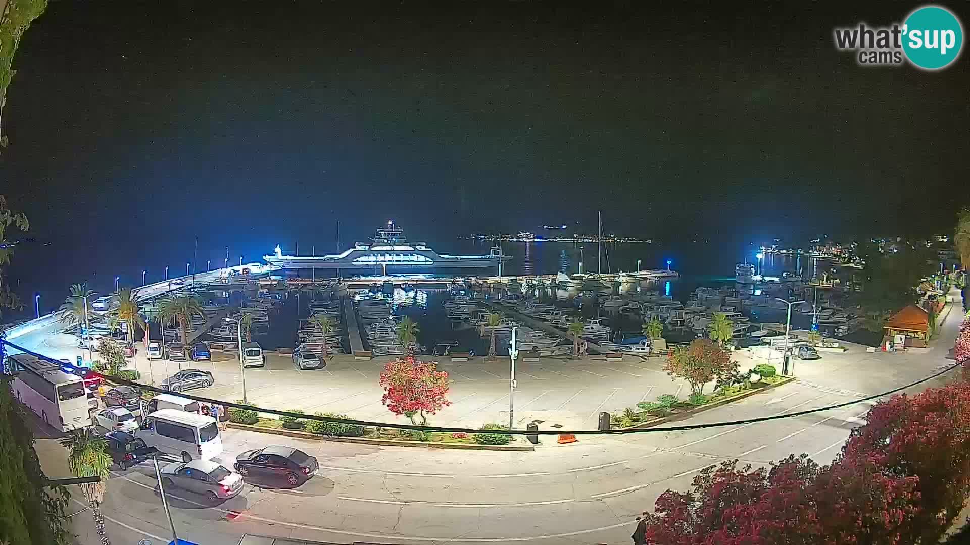 Webcam Orebić Riva – Ferry to Korčula Live