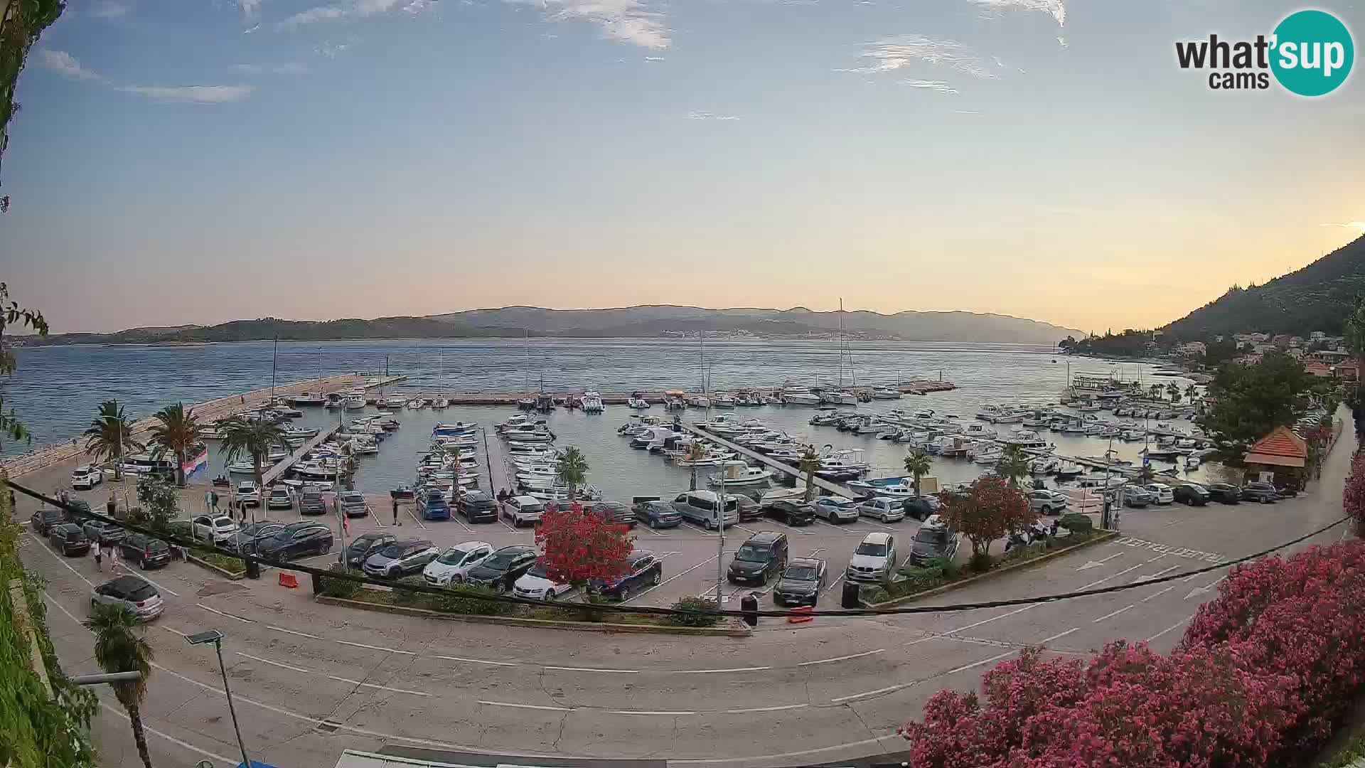 Web kamera Orebić Riva – Trajekt za Korčulu uživo
