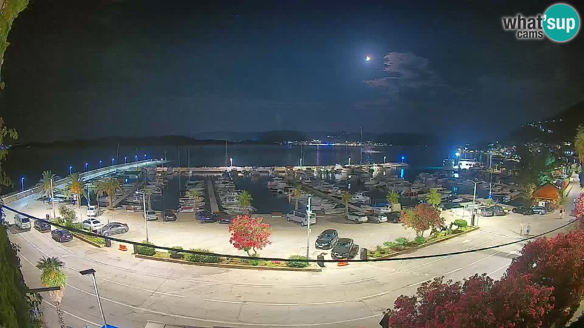 Webcam Orebić Uferpromenade – Fähre nach Korčula Live