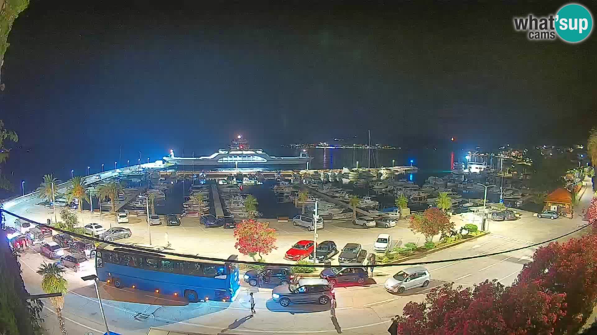 Webcam Orebić Riva – Ferry to Korčula Live