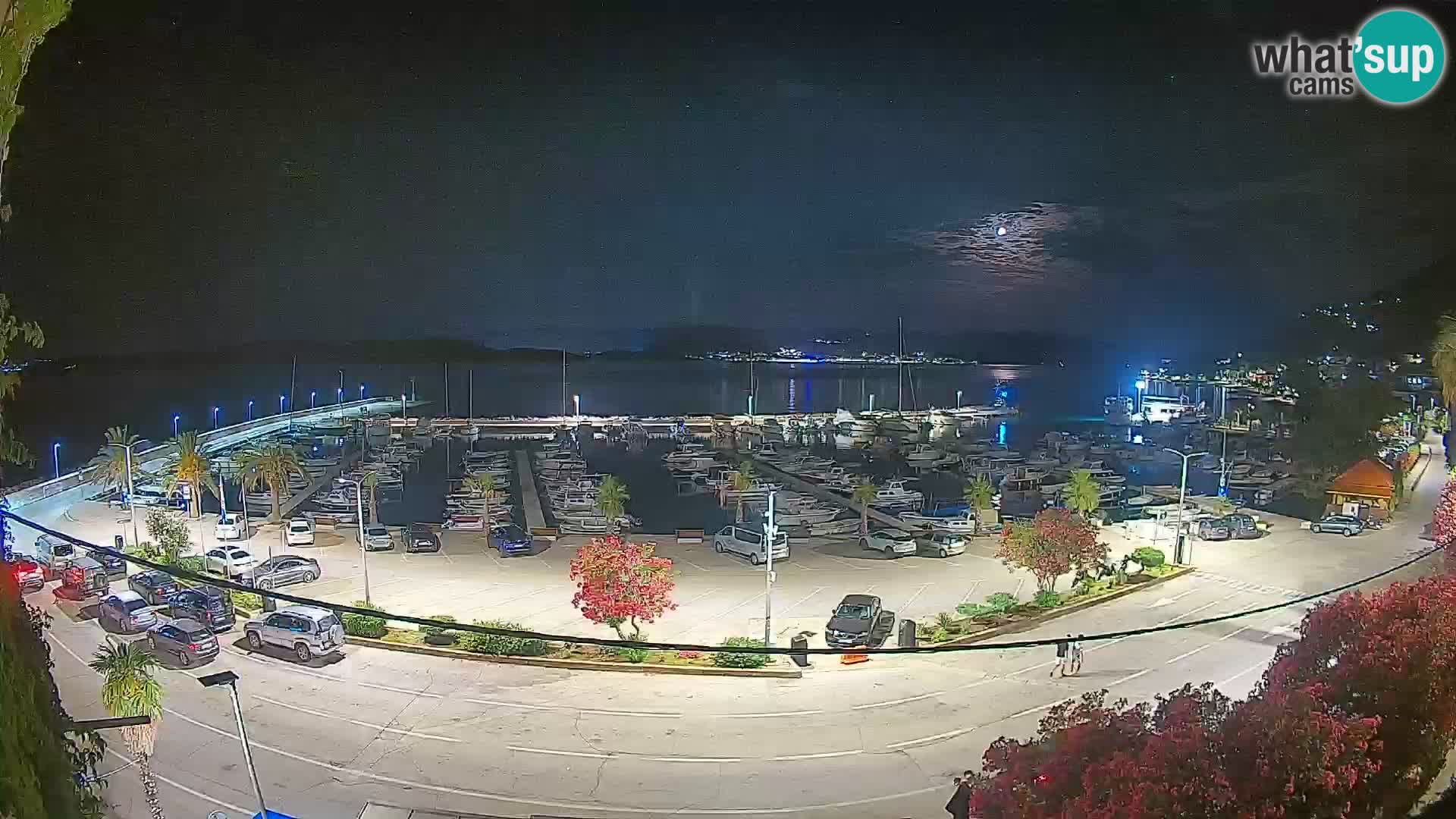 Webcam Orebić Uferpromenade – Fähre nach Korčula Live
