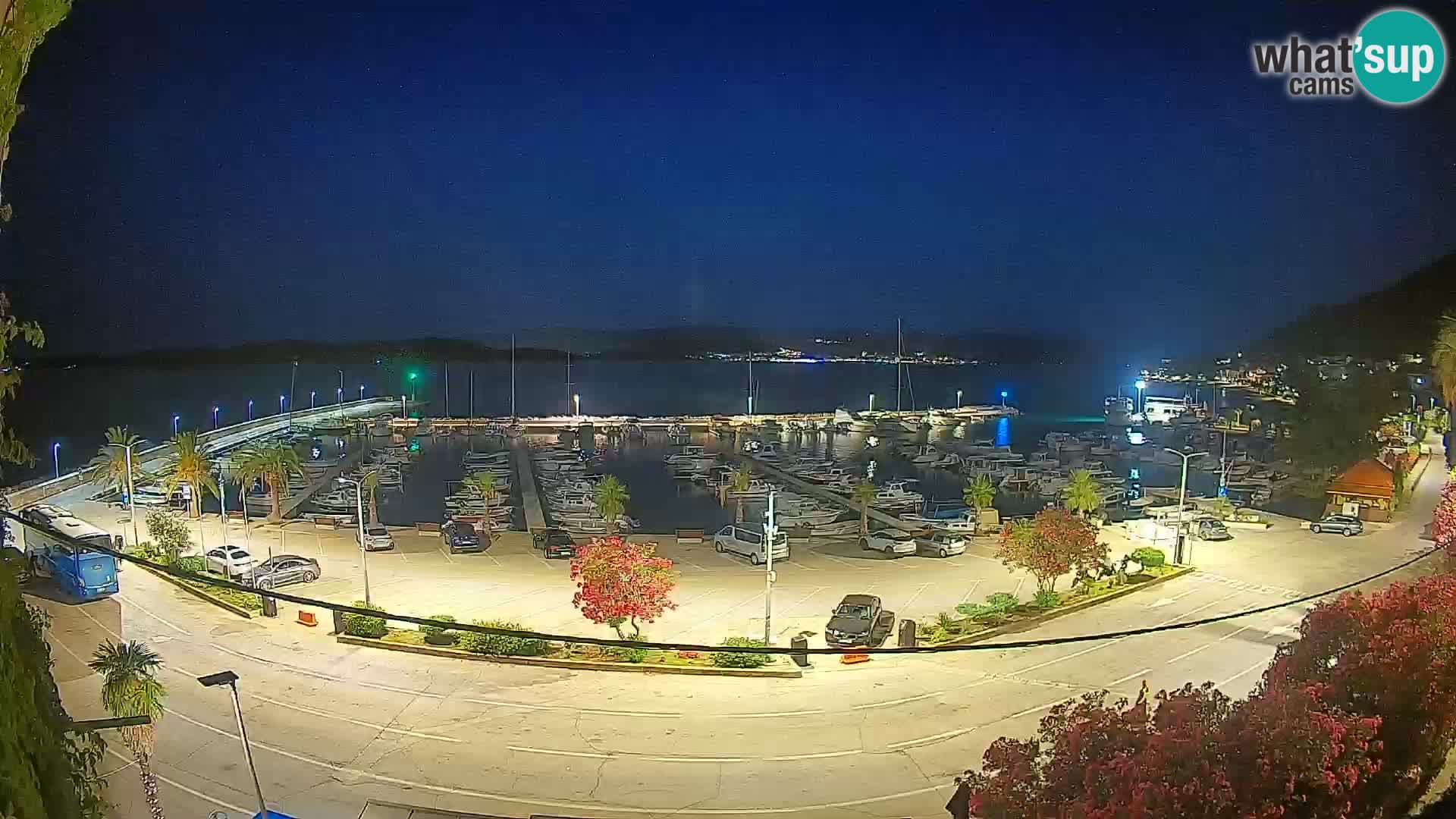 Webcam Orebić Riva – Ferry to Korčula Live