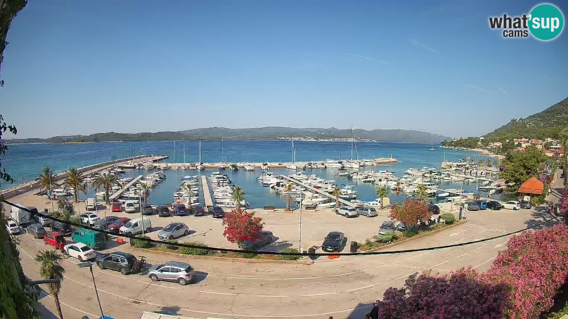 Webcam Orebić Riva – Ferry to Korčula Live