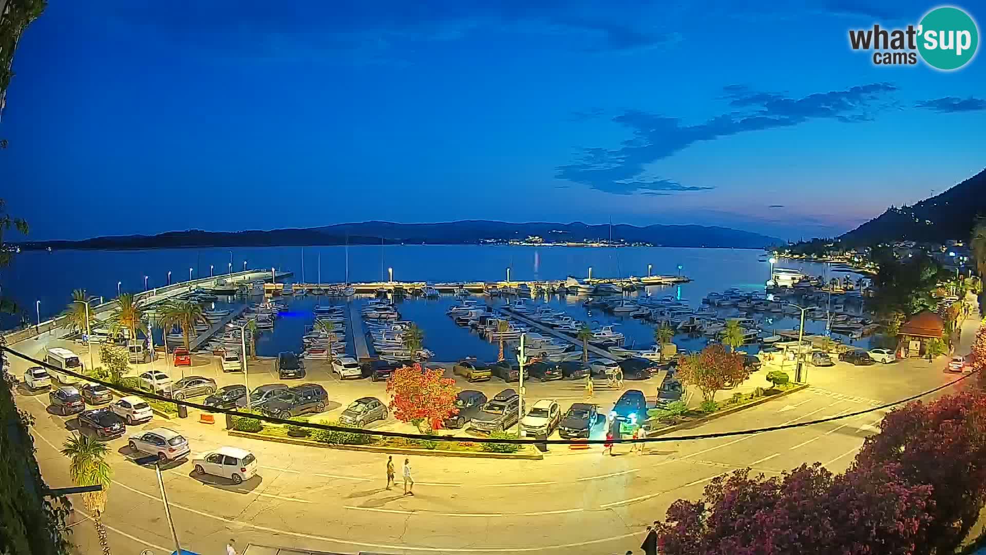 Webcam Orebić Riva – Ferry vers Korčula en direct