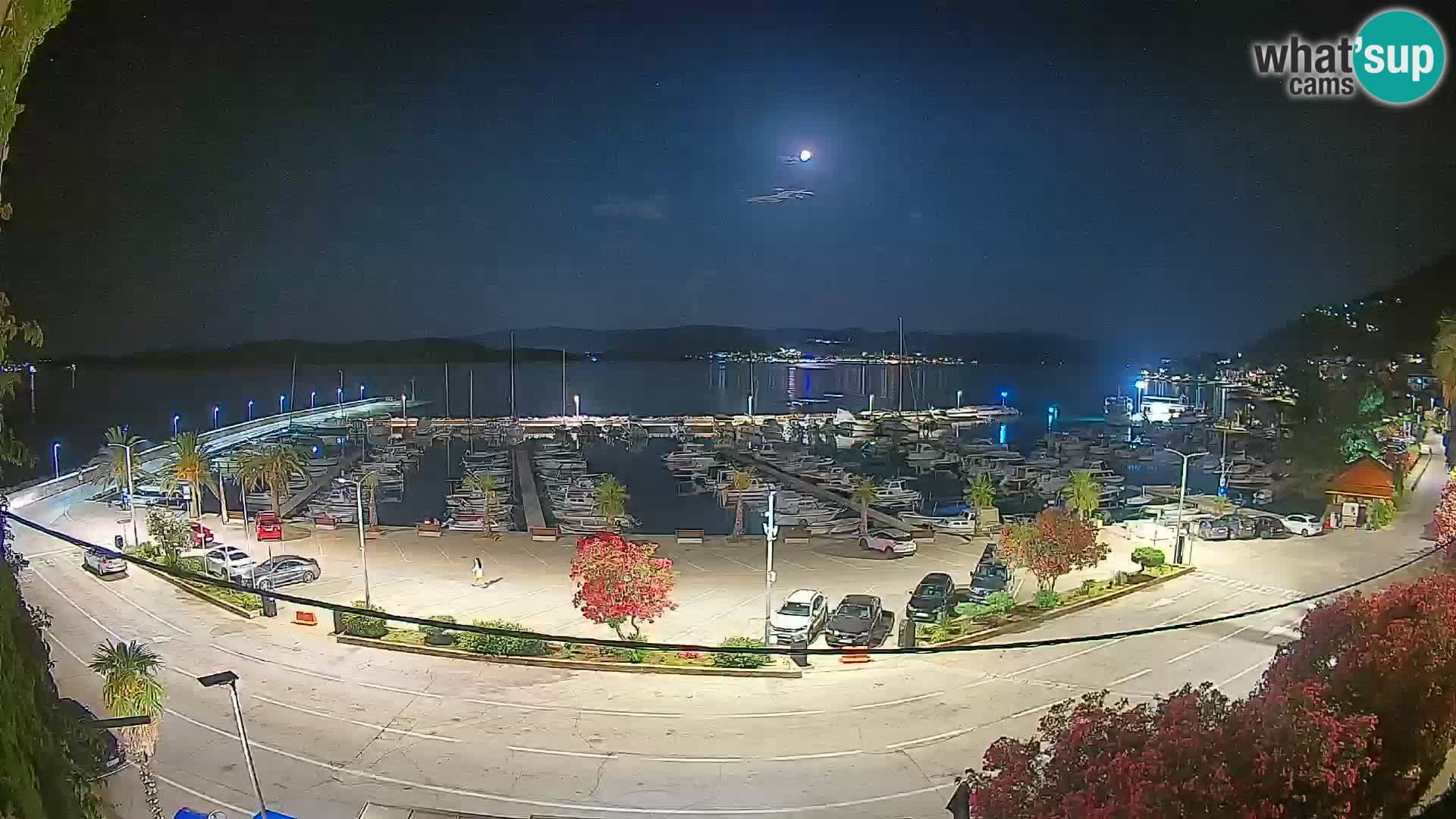 Webcam Orebić Riva – Ferry vers Korčula en direct