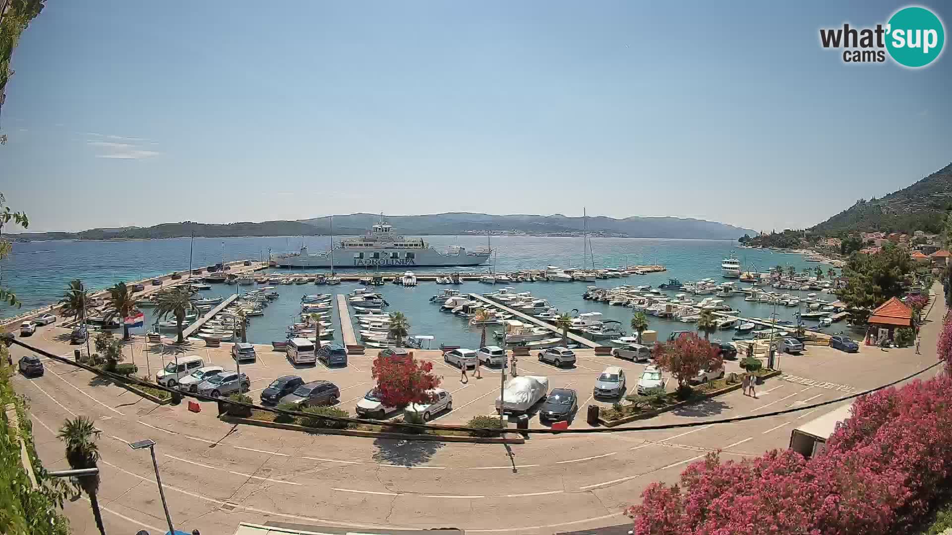 Webcam Sabbioncello Riva – Traghetto per Curzola in diretta