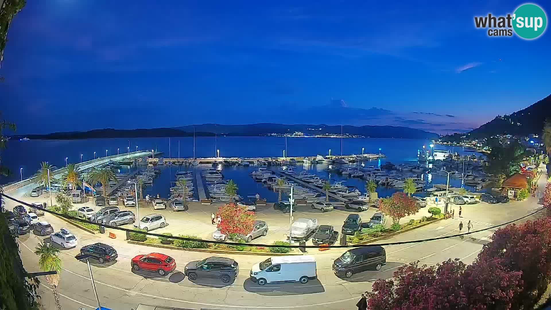 Web kamera Orebić Riva – Trajekt za Korčulu uživo
