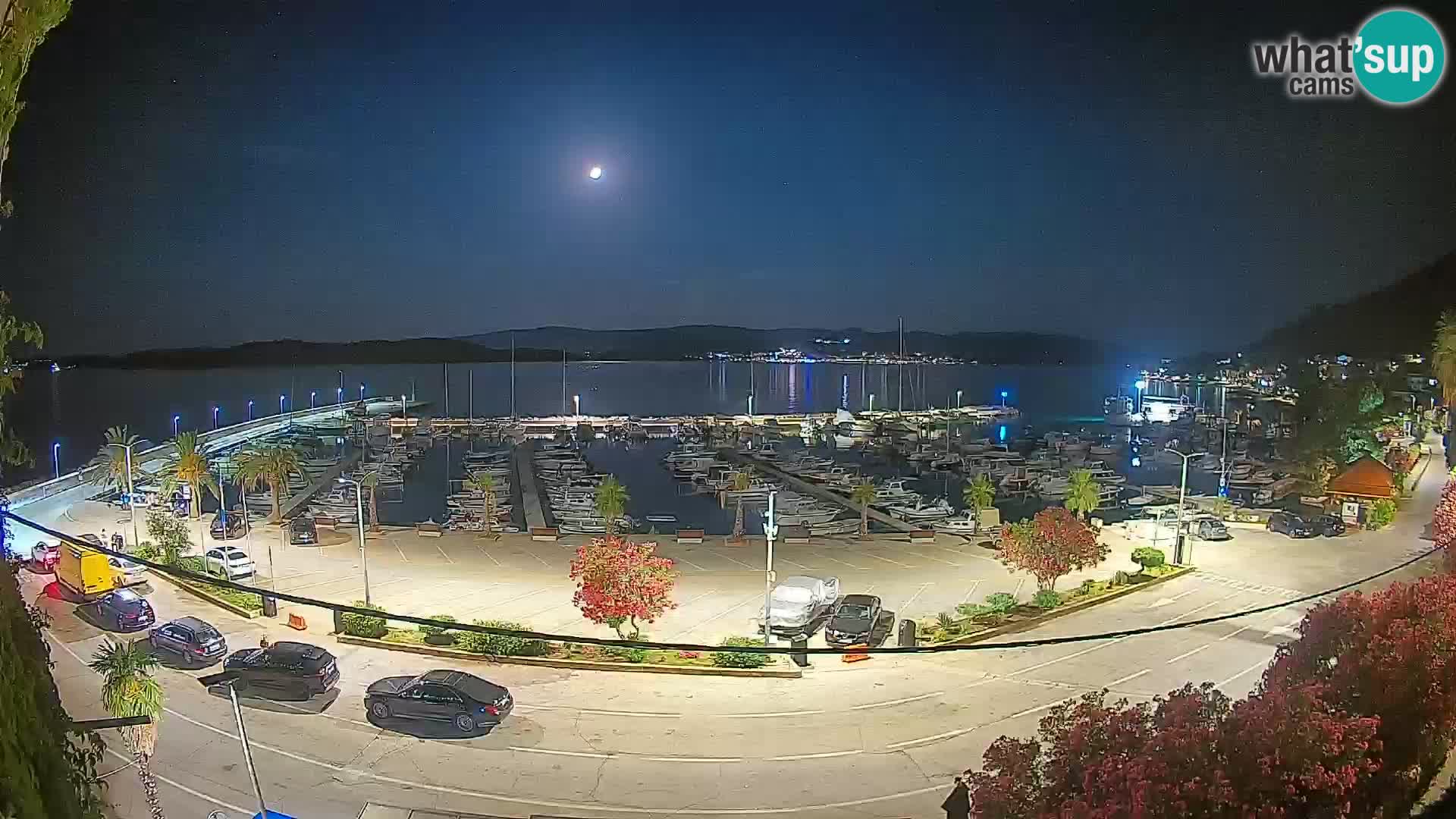 Webcam Orebić Riva – Ferry vers Korčula en direct