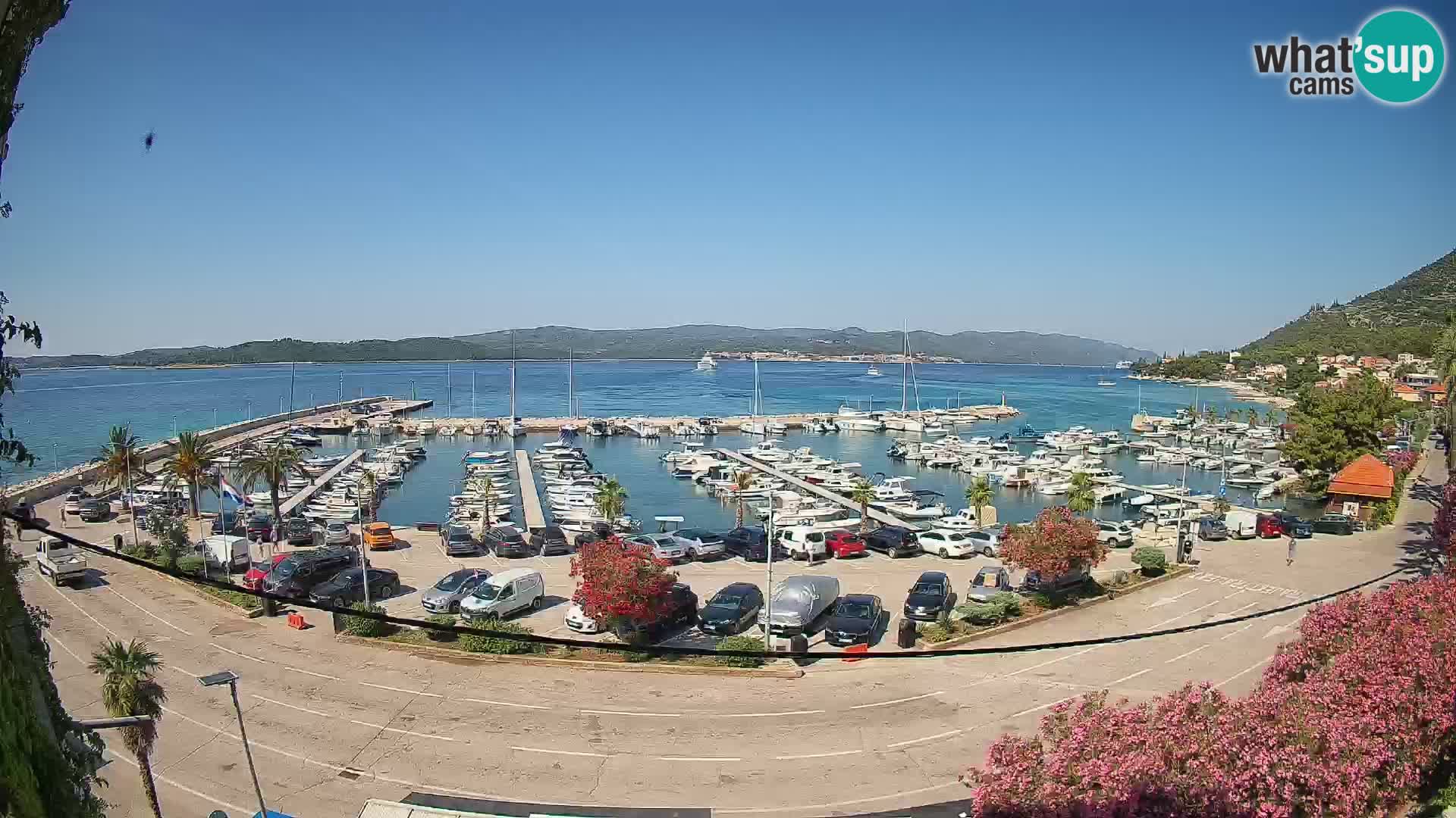 Web kamera Orebić Riva – Trajekt za Korčulu uživo