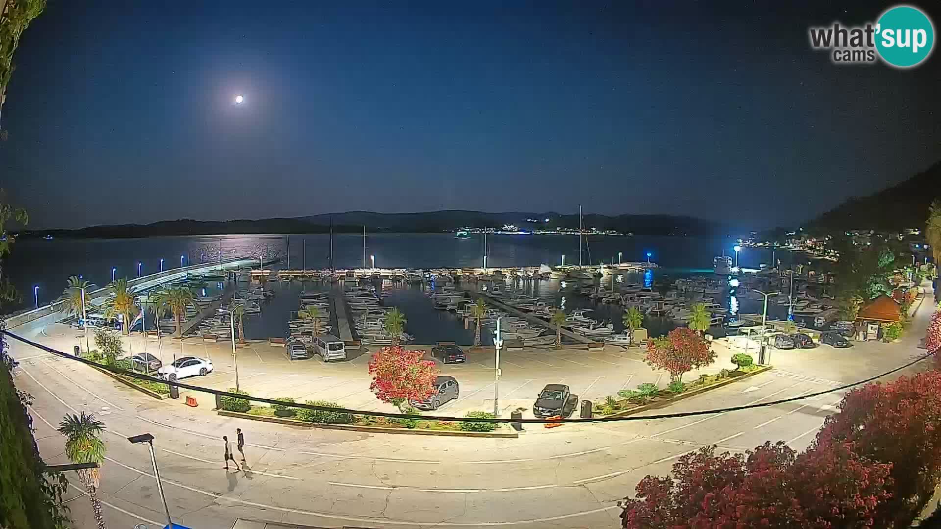 Webcam Orebić Riva – Ferry vers Korčula en direct
