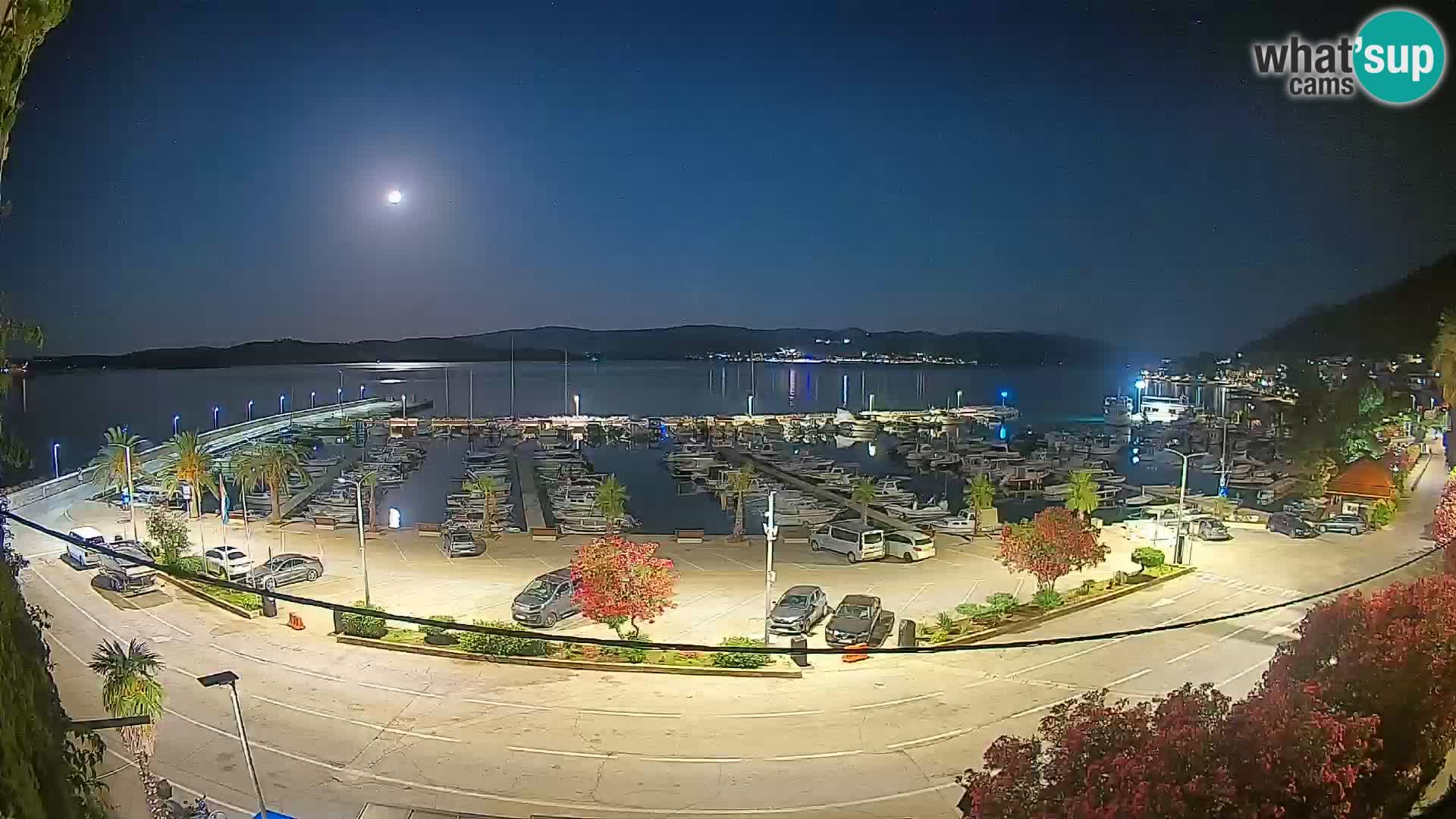 Webcam Orebić Riva – Ferry to Korčula Live