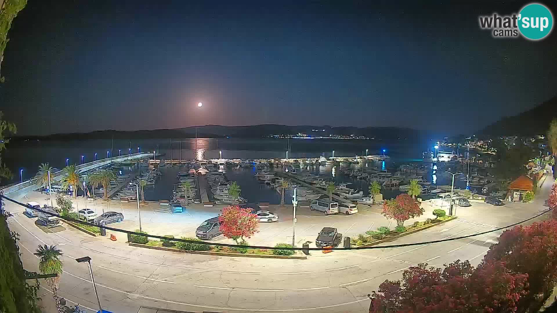 Webcam Orebić Riva – Ferry vers Korčula en direct