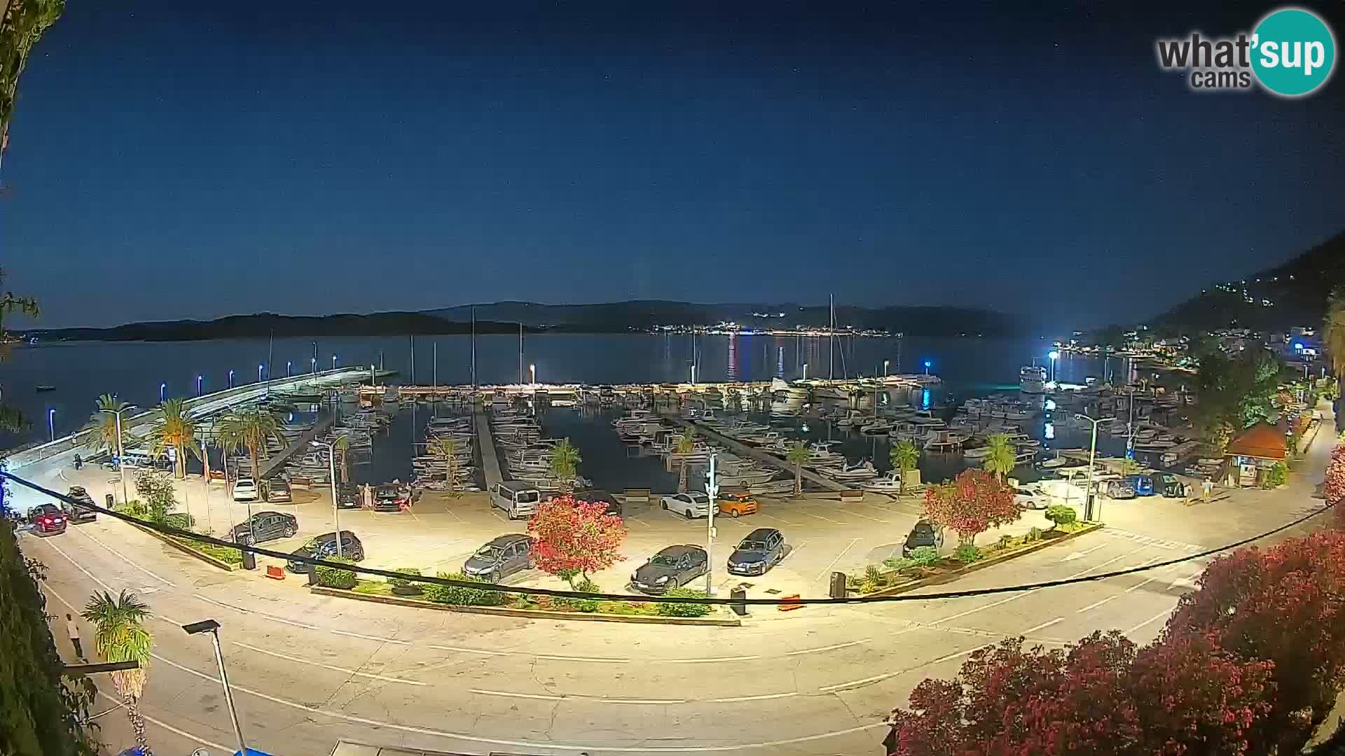 Webcam Orebić Riva – Ferry to Korčula Live