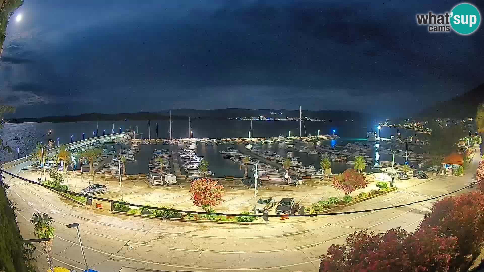 Webcam Orebić Riva – Ferry a Korčula en vivo