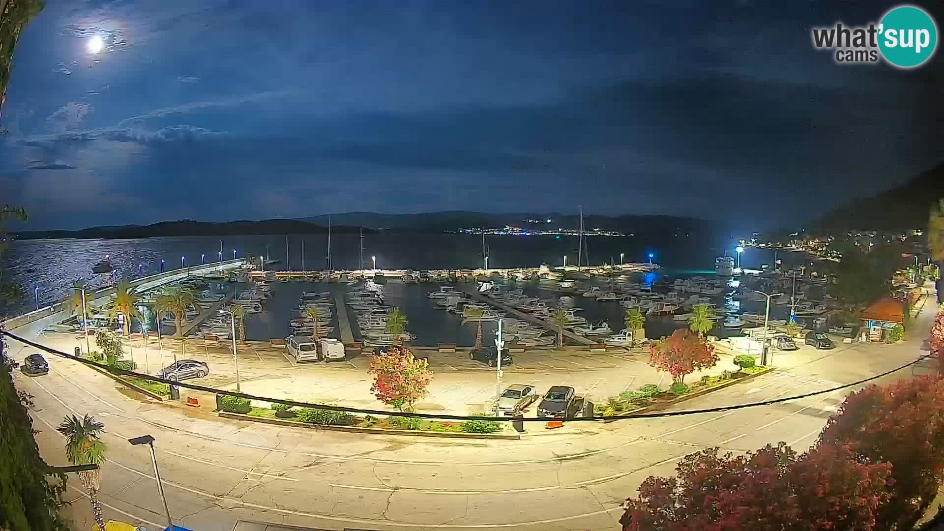 Webcam Orebić Riva – Ferry vers Korčula en direct