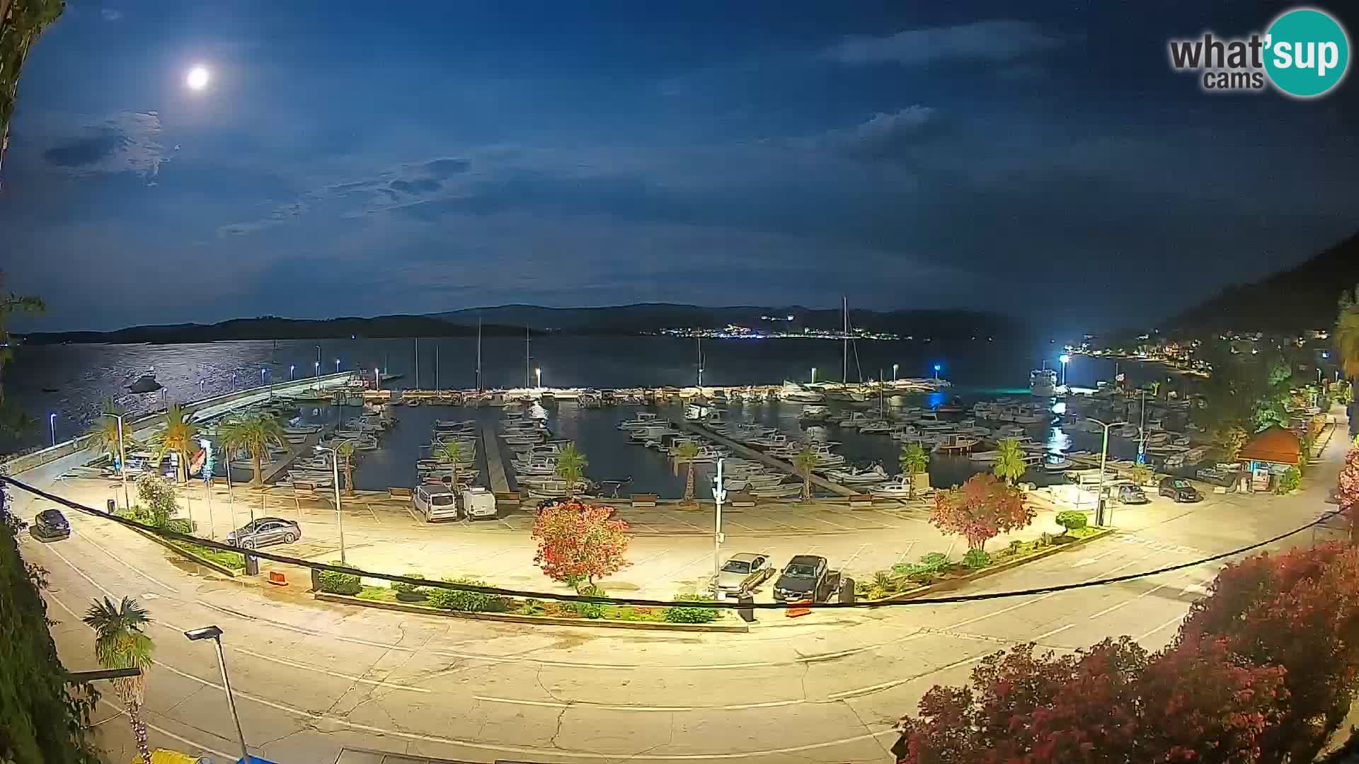 Webcam Orebić Riva – Ferry to Korčula Live