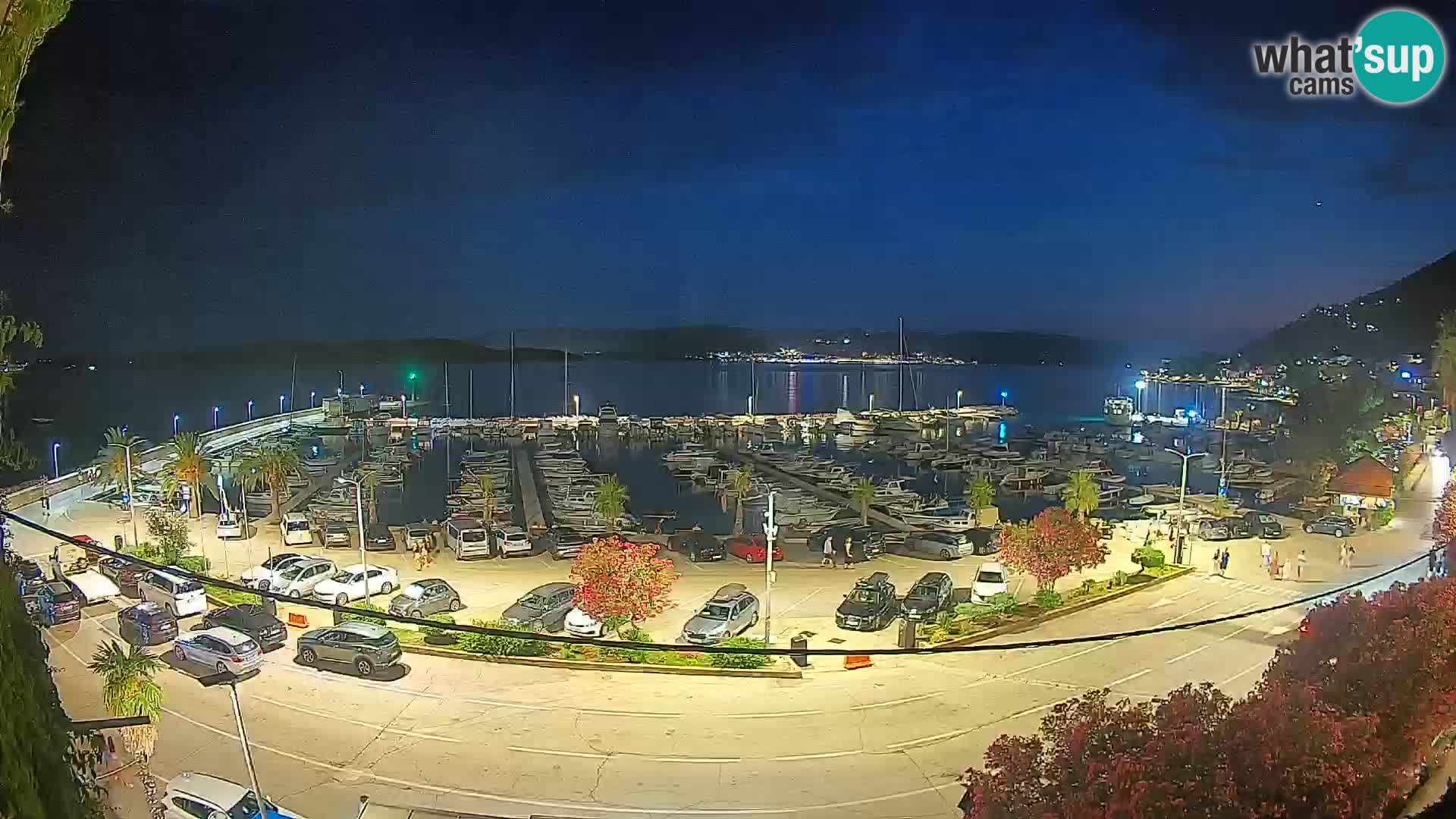 Webcam Orebić Riva – Ferry to Korčula Live