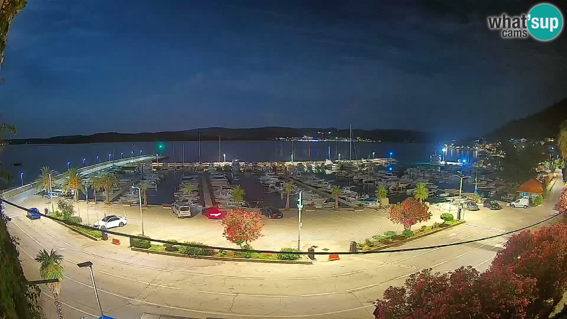 Webcam Orebić Uferpromenade – Fähre nach Korčula Live