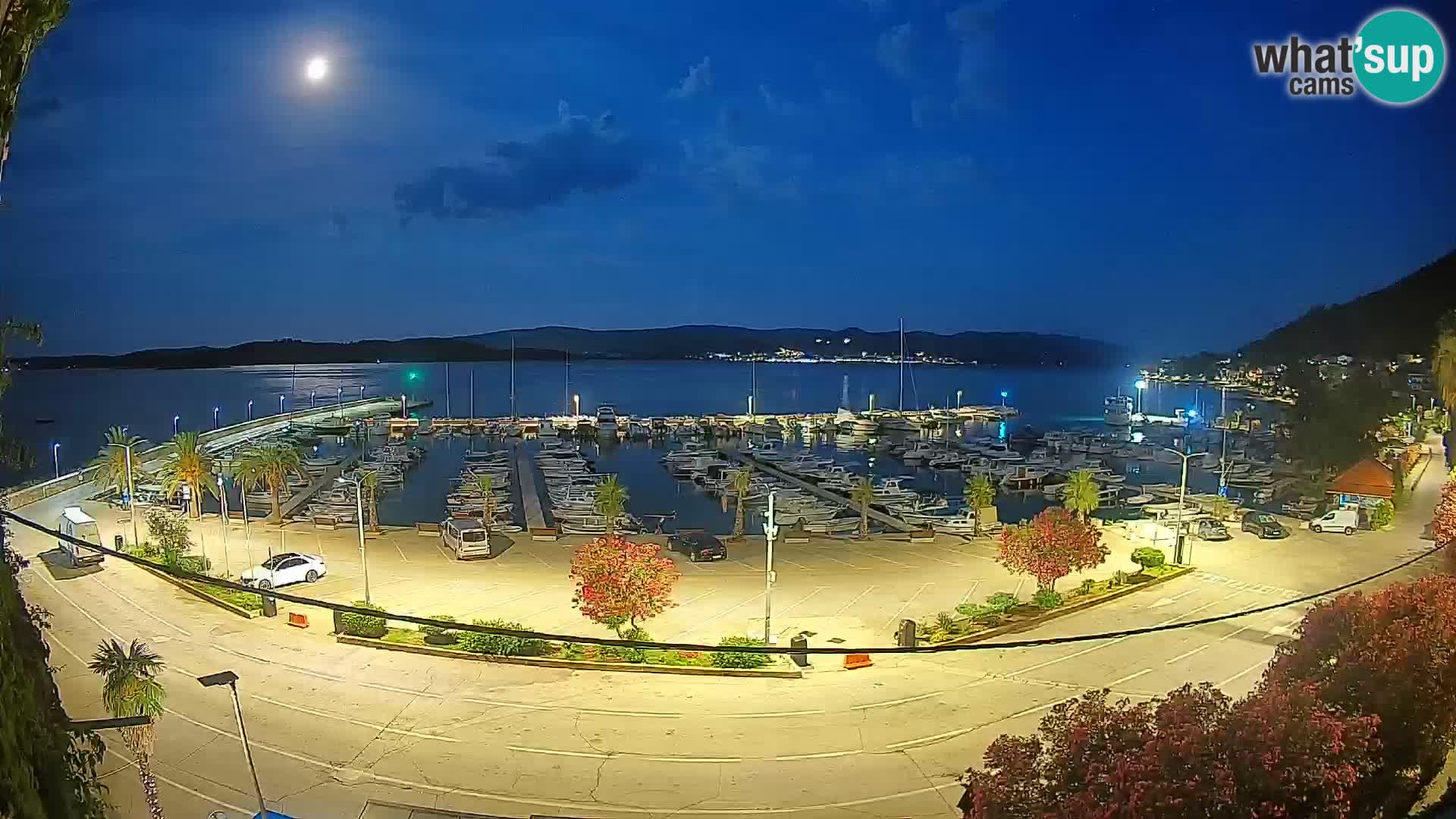 Webcam Orebić Riva – Ferry vers Korčula en direct