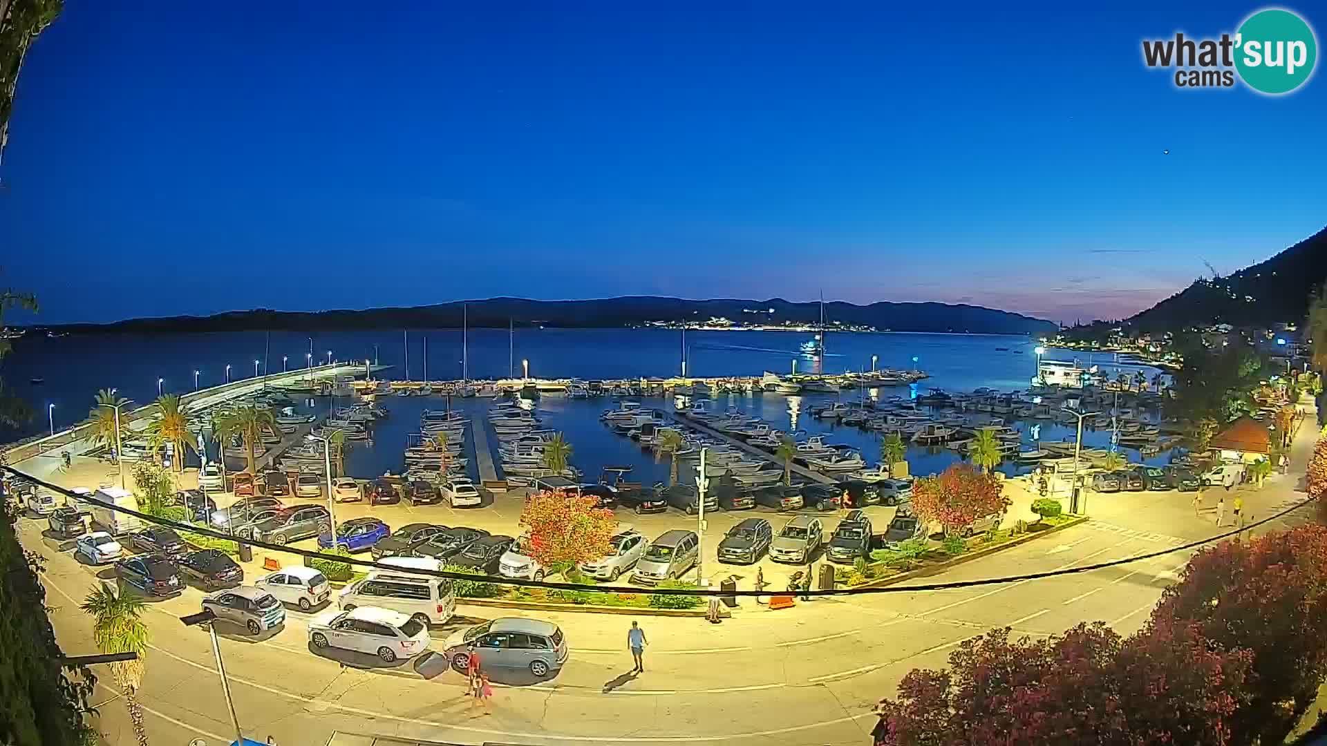 Webcam Orebić Riva – Ferry to Korčula Live