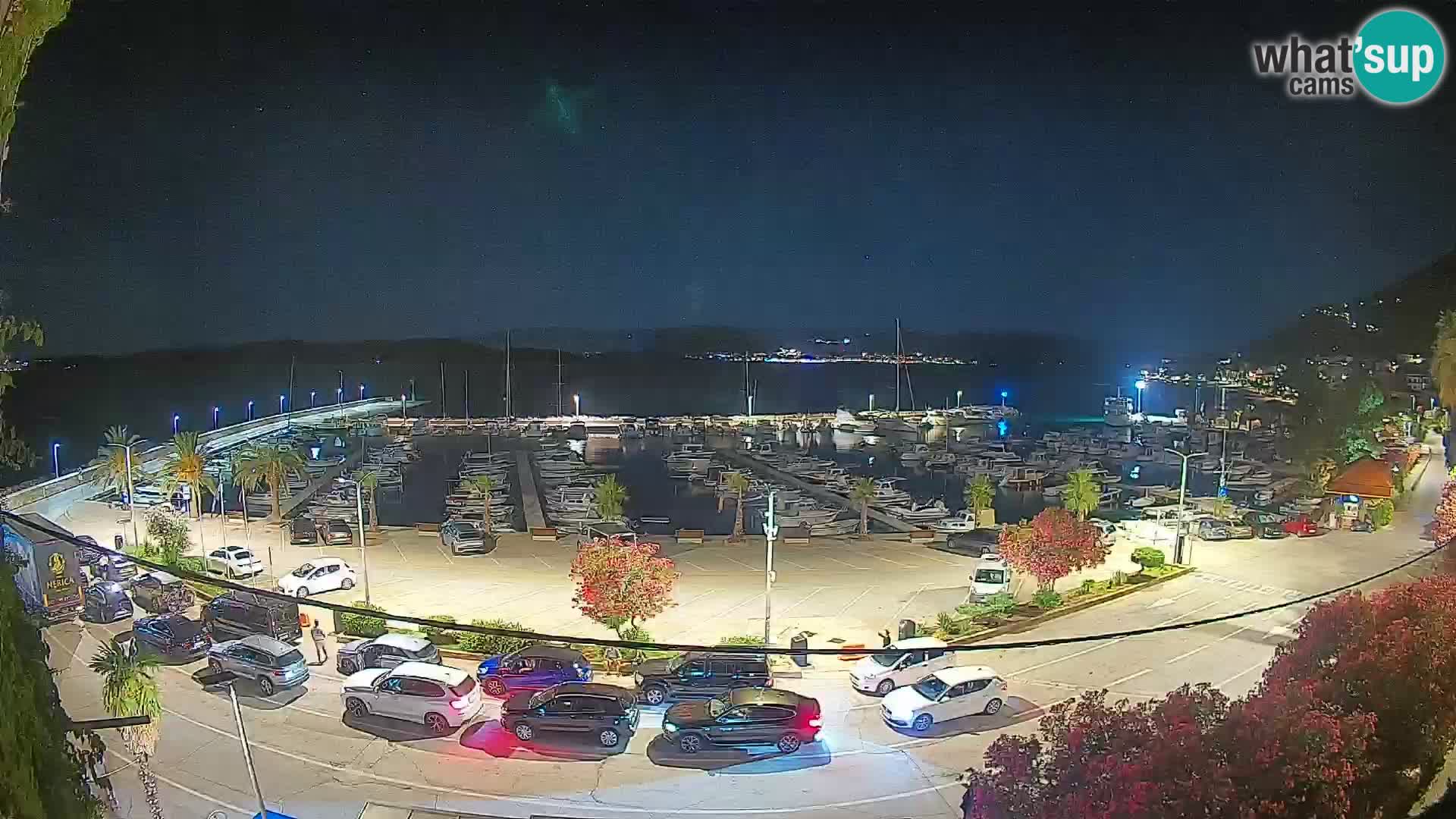 Webcam Orebić Uferpromenade – Fähre nach Korčula Live