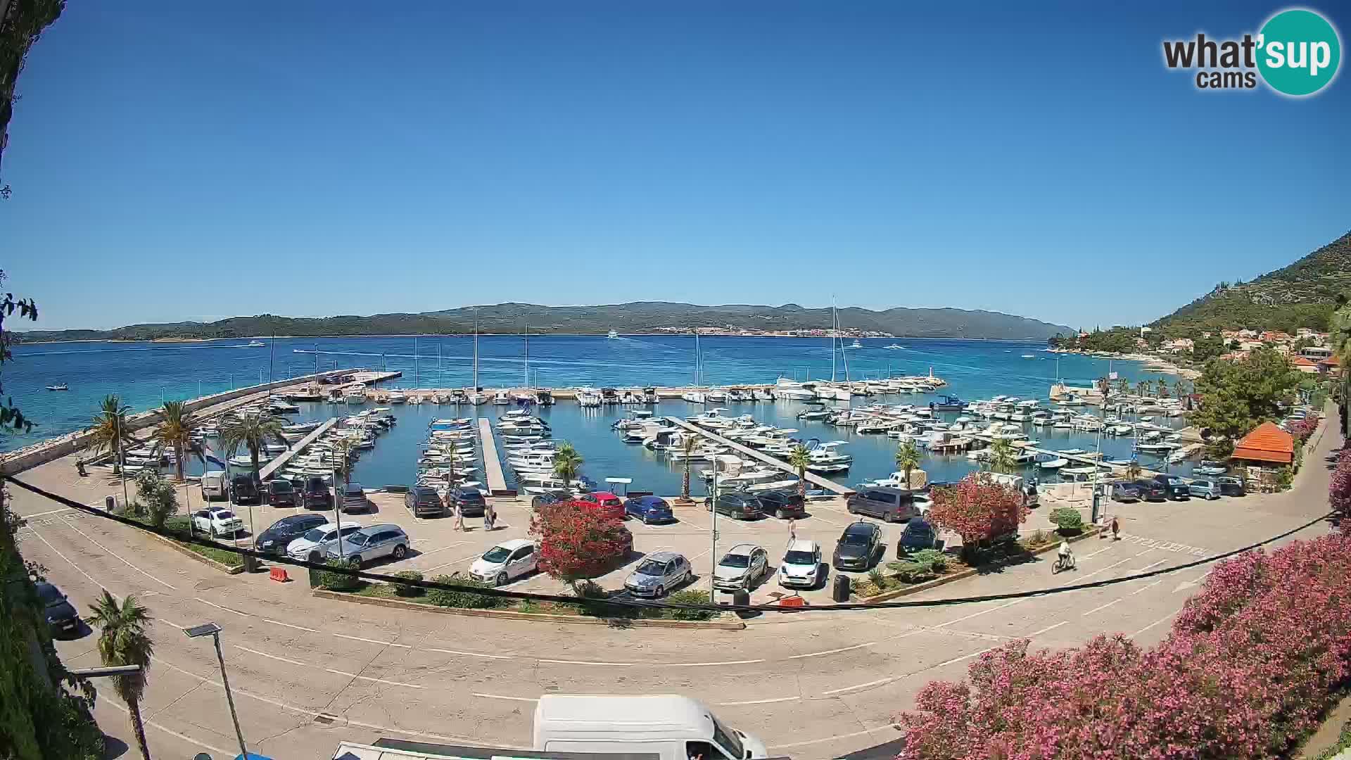 Web kamera Orebić Riva – Trajekt za Korčulu uživo