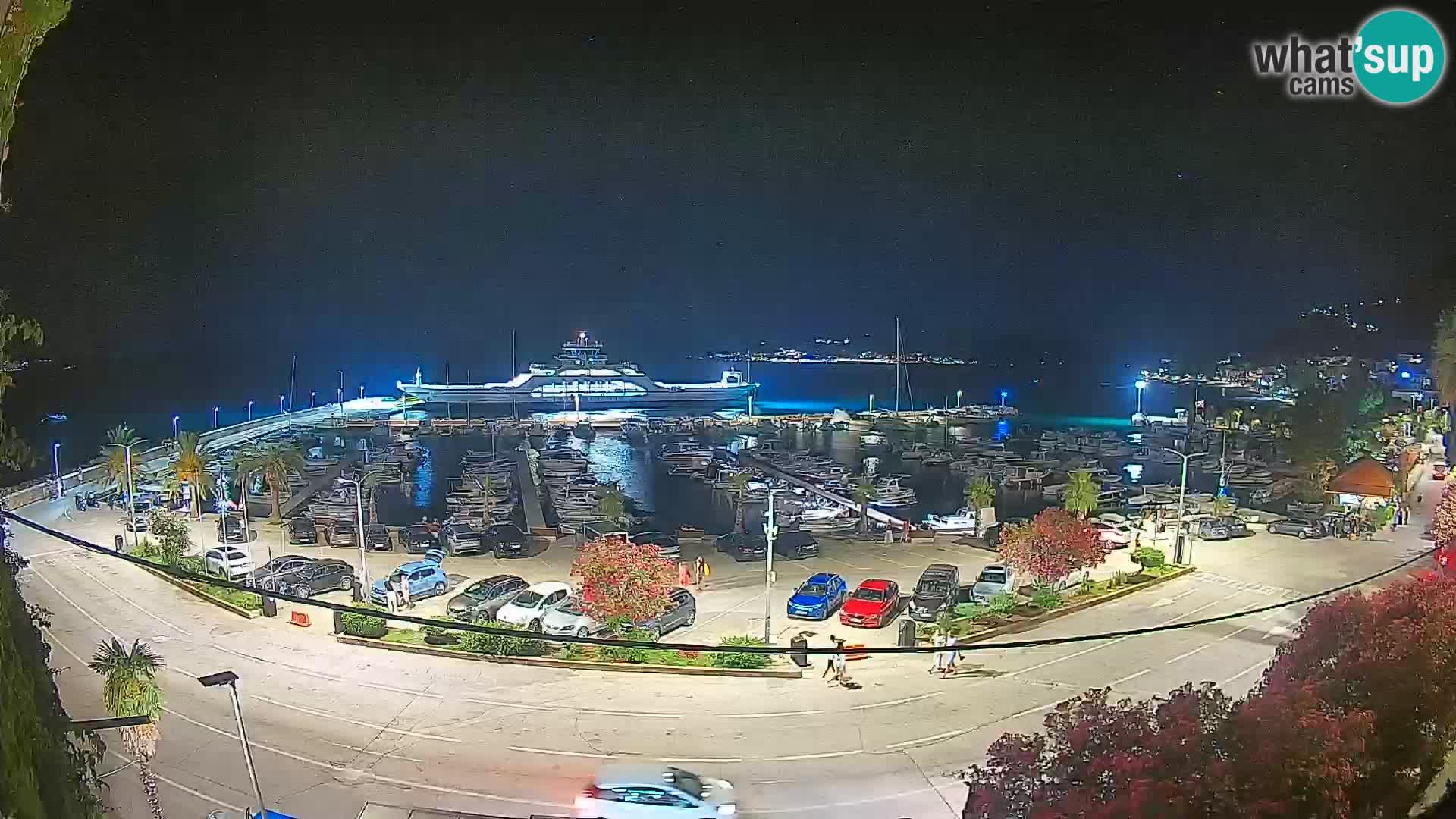 Webcam Orebić Riva – Ferry to Korčula Live