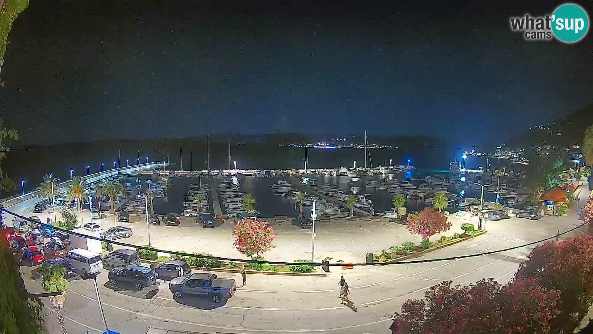 Webcam Orebić Riva – Ferry to Korčula Live