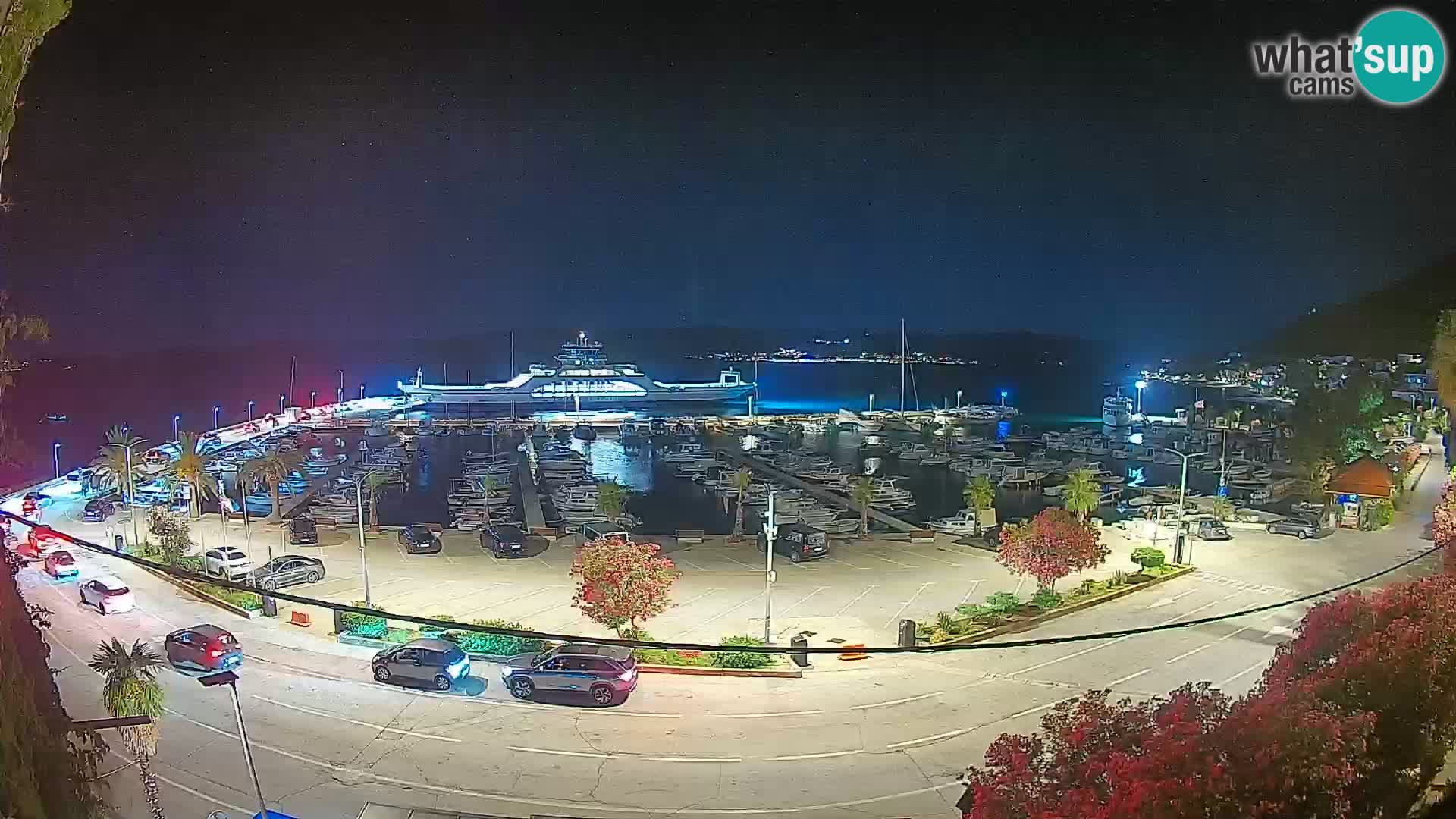 Webcam Orebić Riva – Ferry a Korčula en vivo