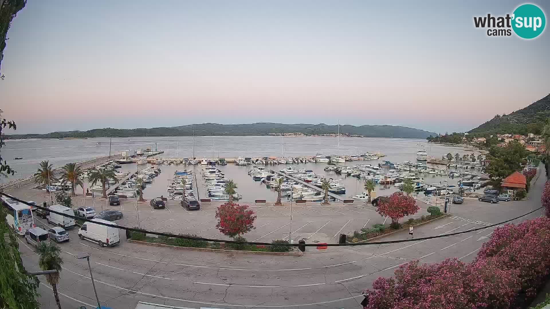 Webcam Orebić Uferpromenade – Fähre nach Korčula Live